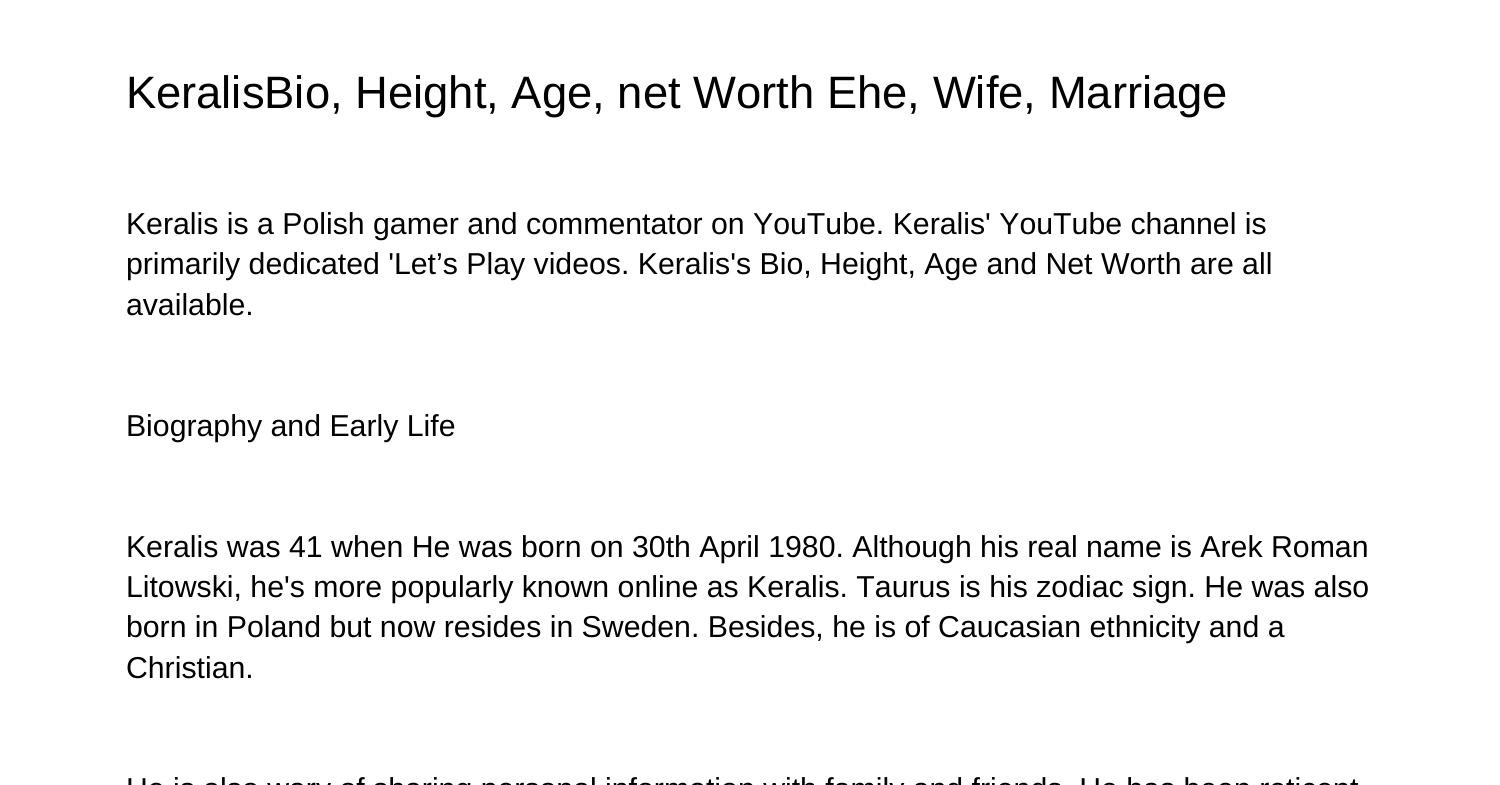 Keralis Bio Height Age Net Worth Wife Marriage And Wifebgemk.pdf.pdf 