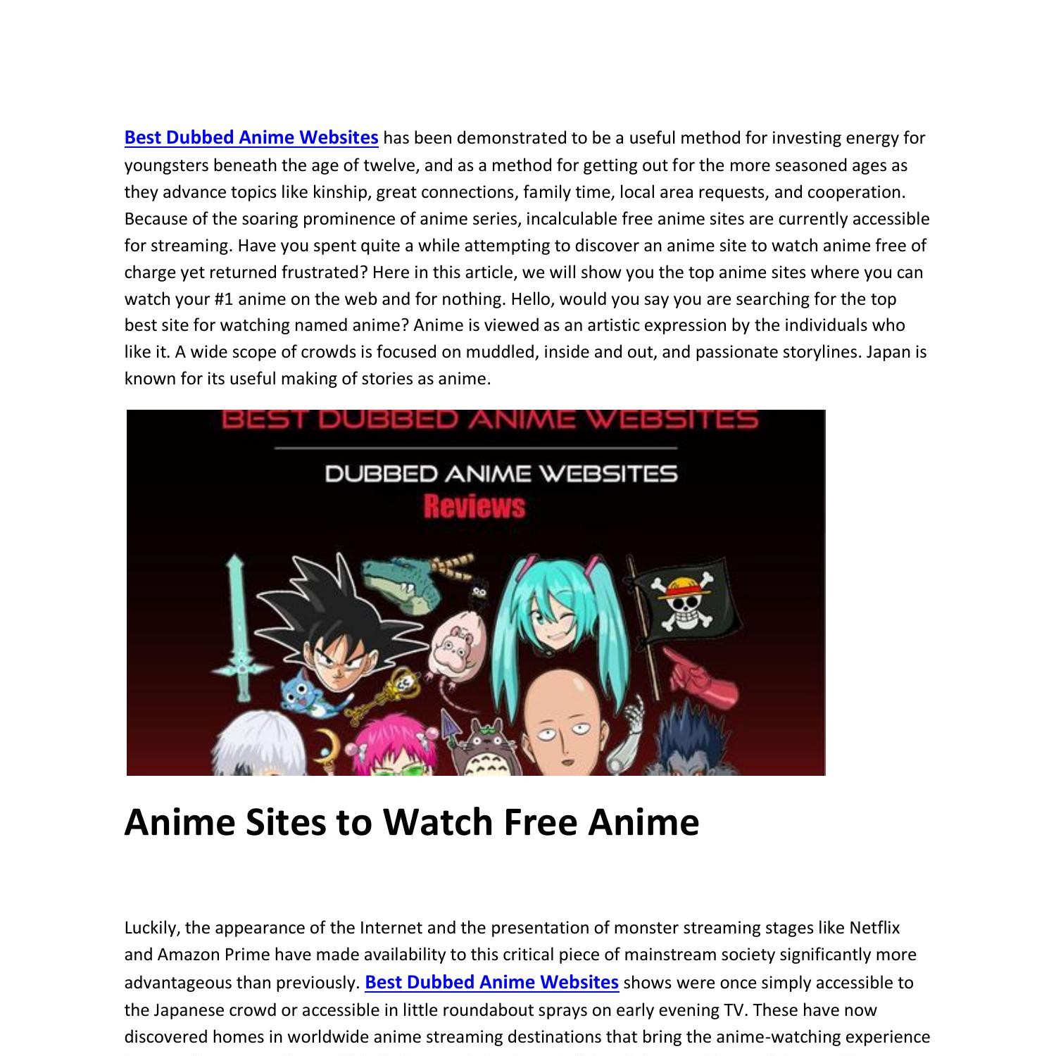 Best Dubbed Anime Websites.pdf DocDroid