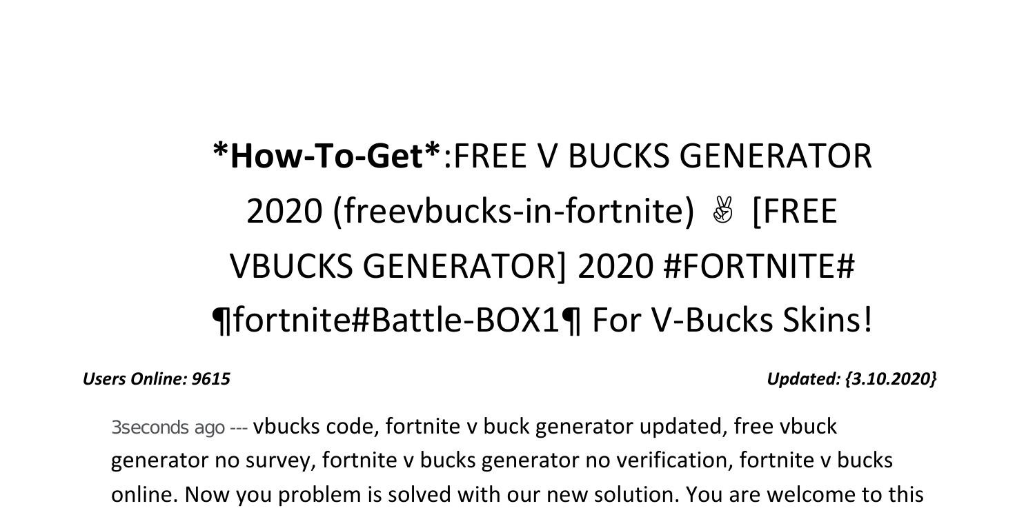 Box2 Fortnite Free V Buck Get 1000 V Bucks Free Xlmr32 Pdf Docdroid