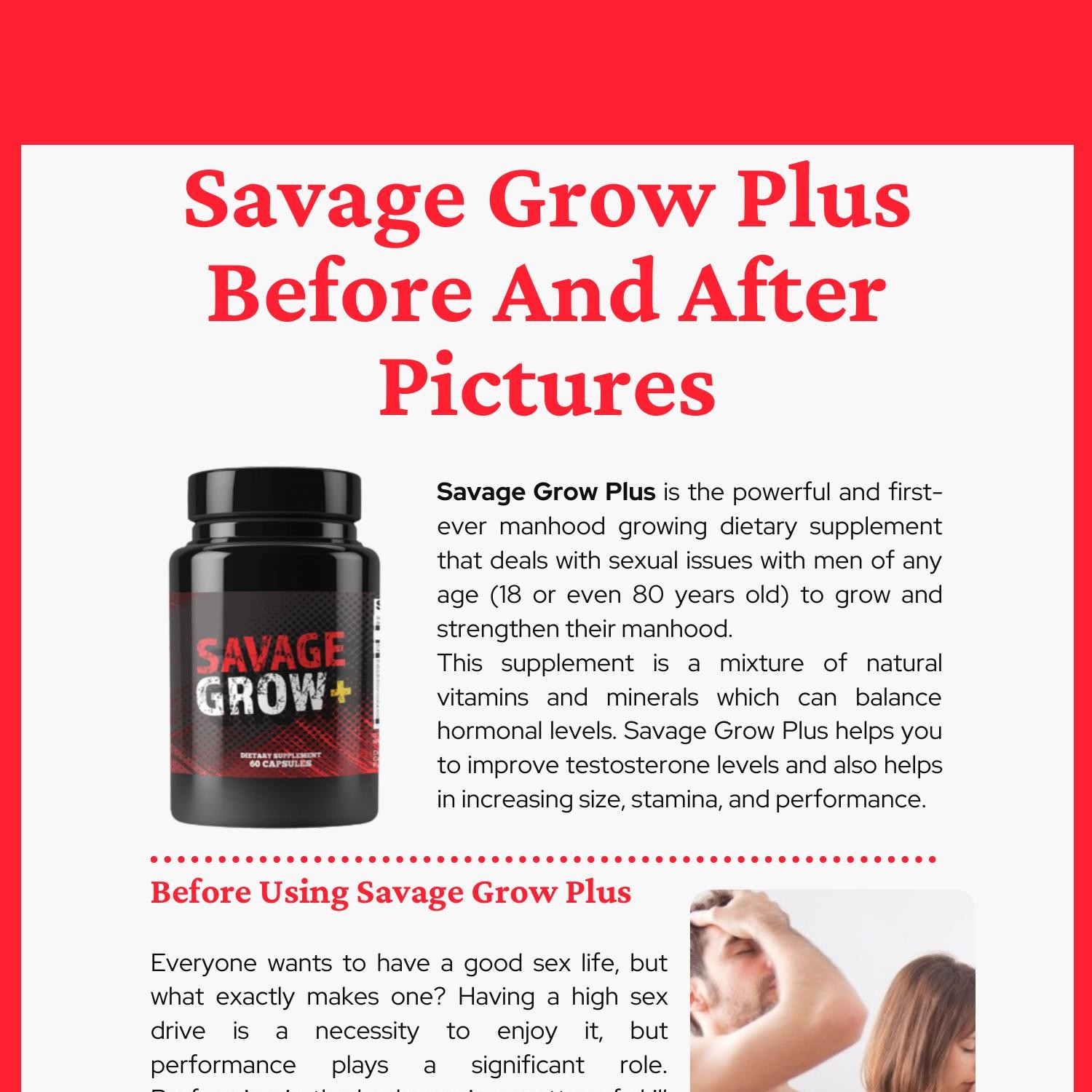 List 94+ Pictures savage grow before and after pictures Superb