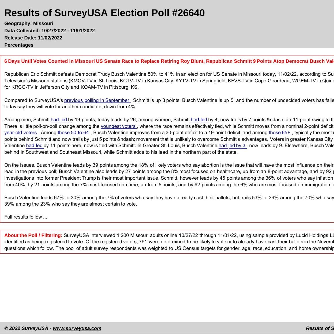 SurveyUSA Poll On Missouri US Senate Race.pdf DocDroid