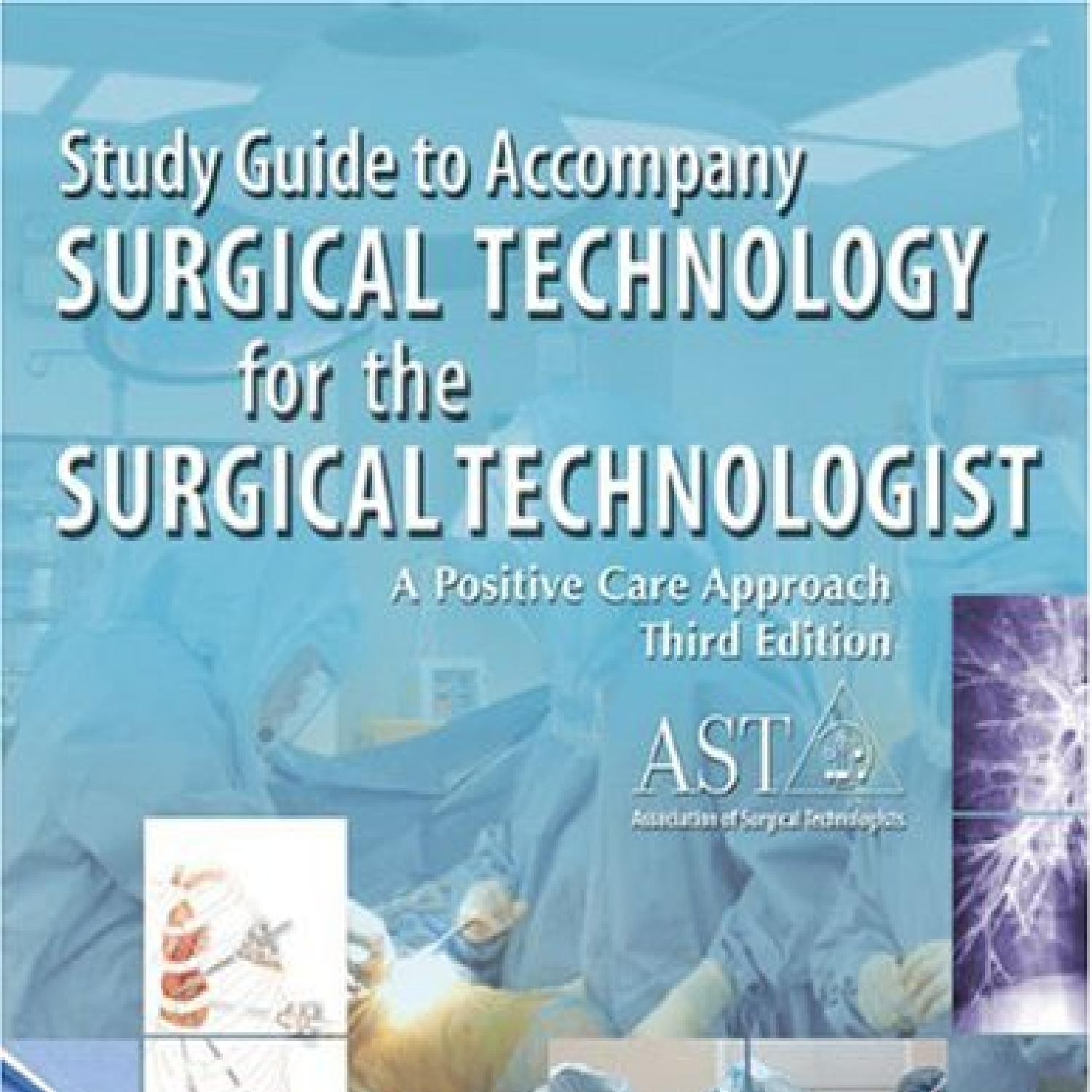 BOOK Surgical Technology for the Surgical Technologist A Positive Care