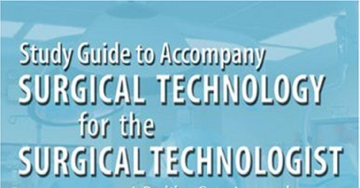 BOOK Surgical Technology for the Surgical Technologist A Positive Care