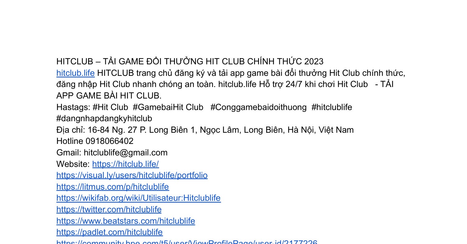 Tận Hưởng Cuộc Sống Với Hỗ Trợ Hitclub - Công Cụ Giúp Bạn Đạt Được Những Mục Tiêu Của Mình