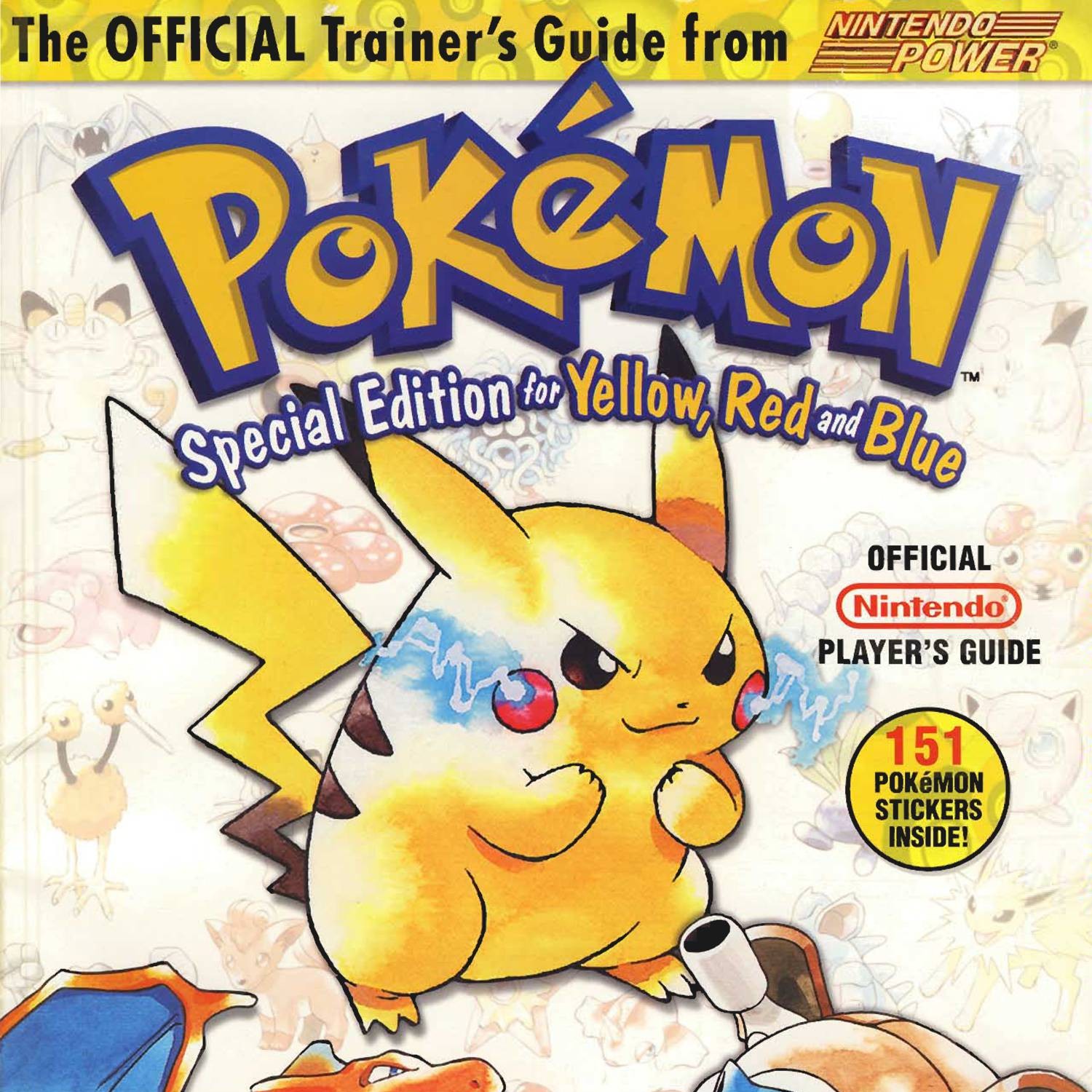 Nintendo Power 1998 Pokemon Yellow Special Pikachu