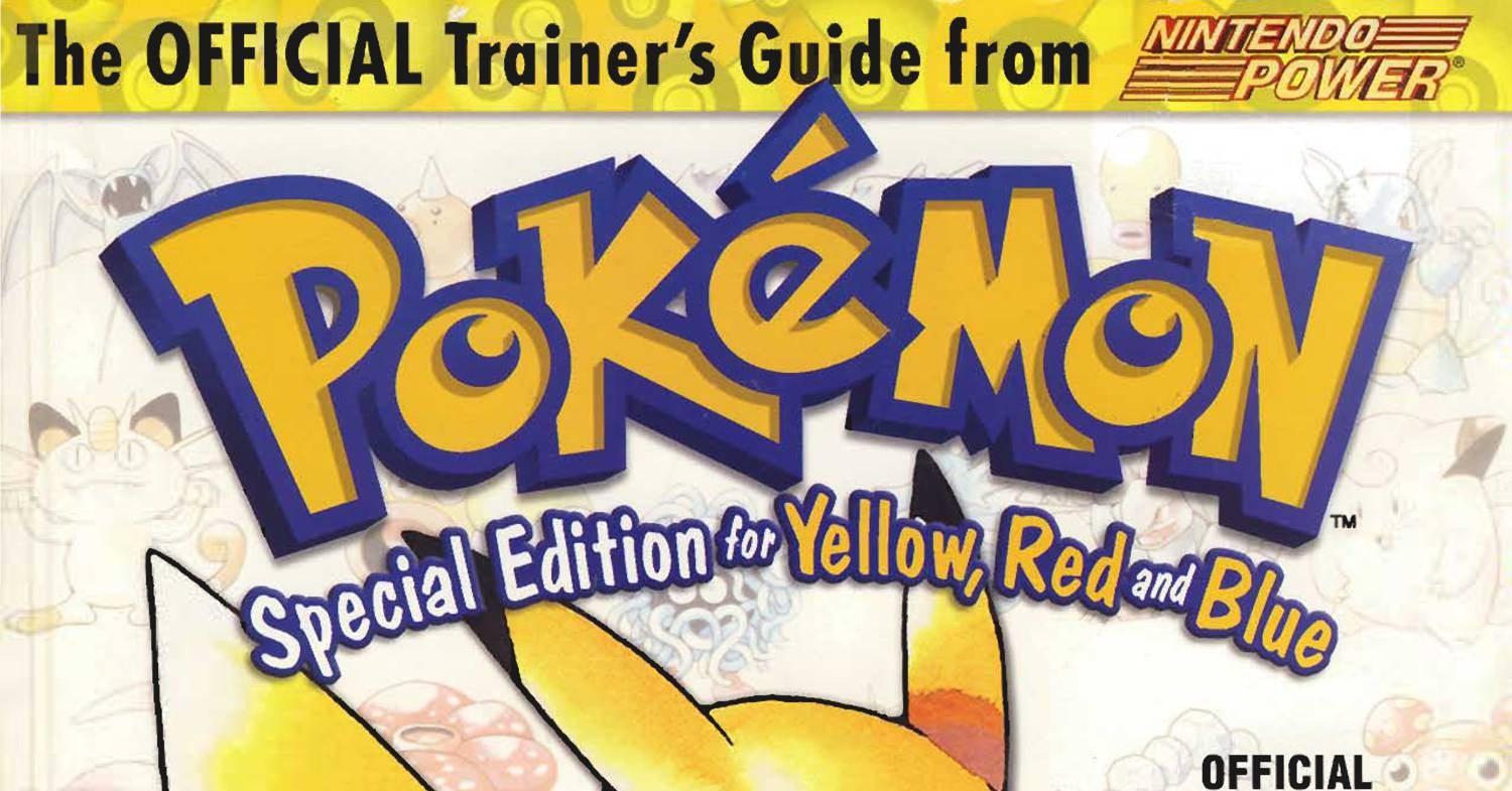 Nintendo Power 1998) Pokemon Yellow Special Pikachu Edition : Nintendo :  Free Download, Borrow, and Streaming : Internet Archive