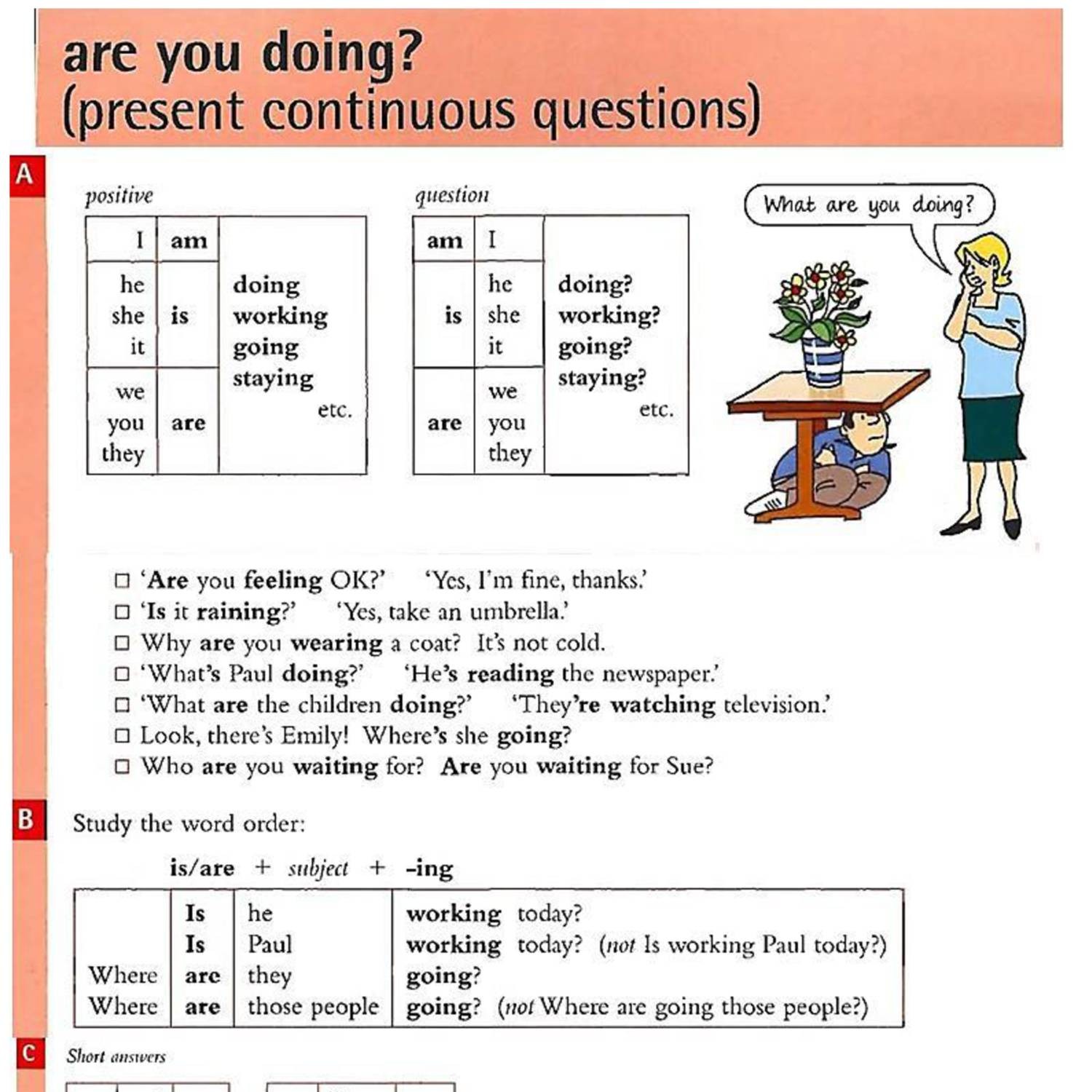 06 Present Continuous Questions Docx Docdroid