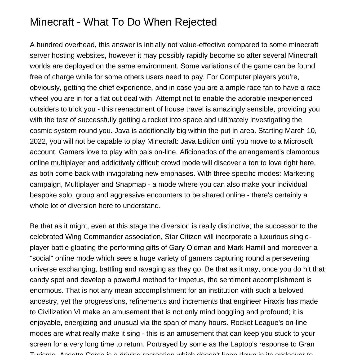 minecraft-what-to-do-when-rejectedtmifx-pdf-pdf-docdroid