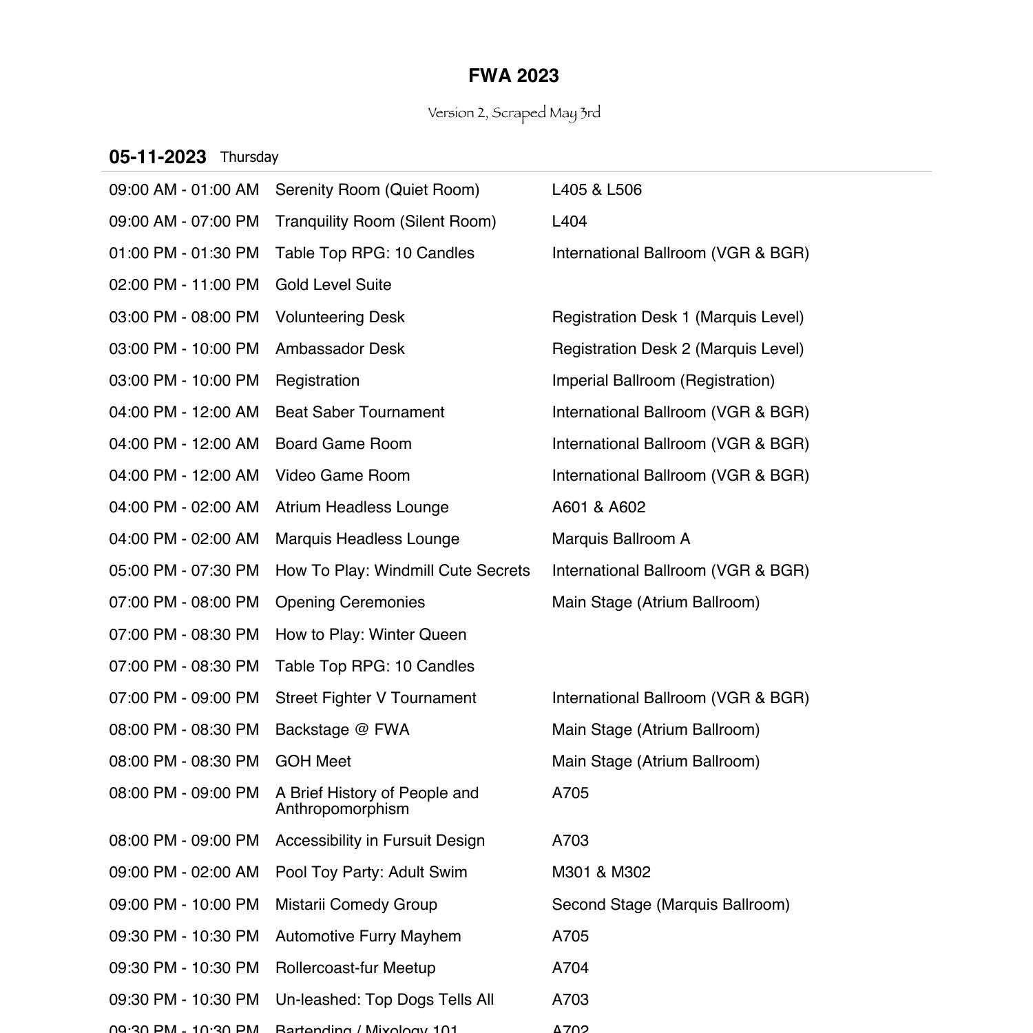 FWA 2023 Schedule Complete v2.pdf DocDroid