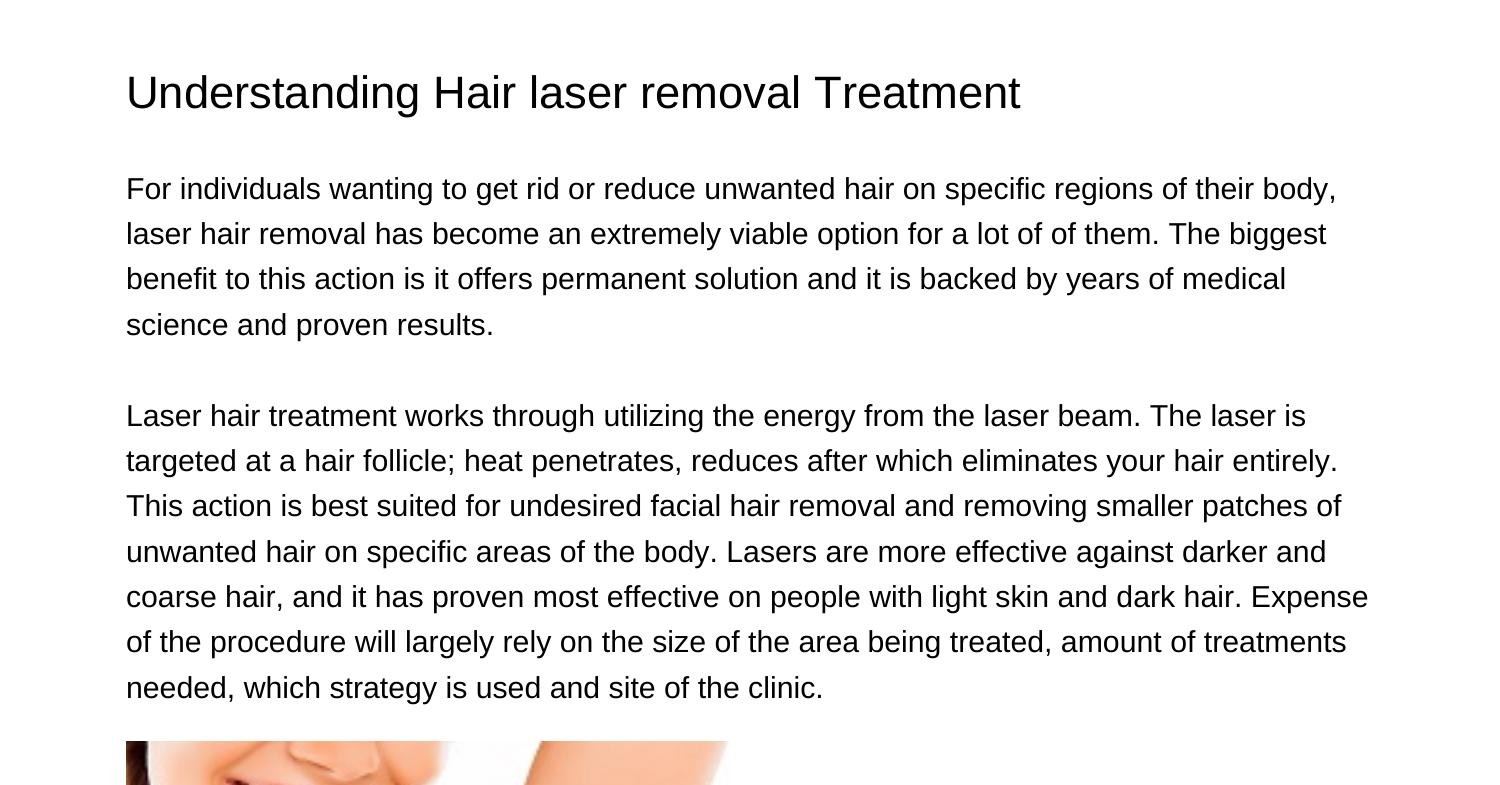 Understanding Laser Hair Removal Treatmentjamuc.pdf.pdf | DocDroid