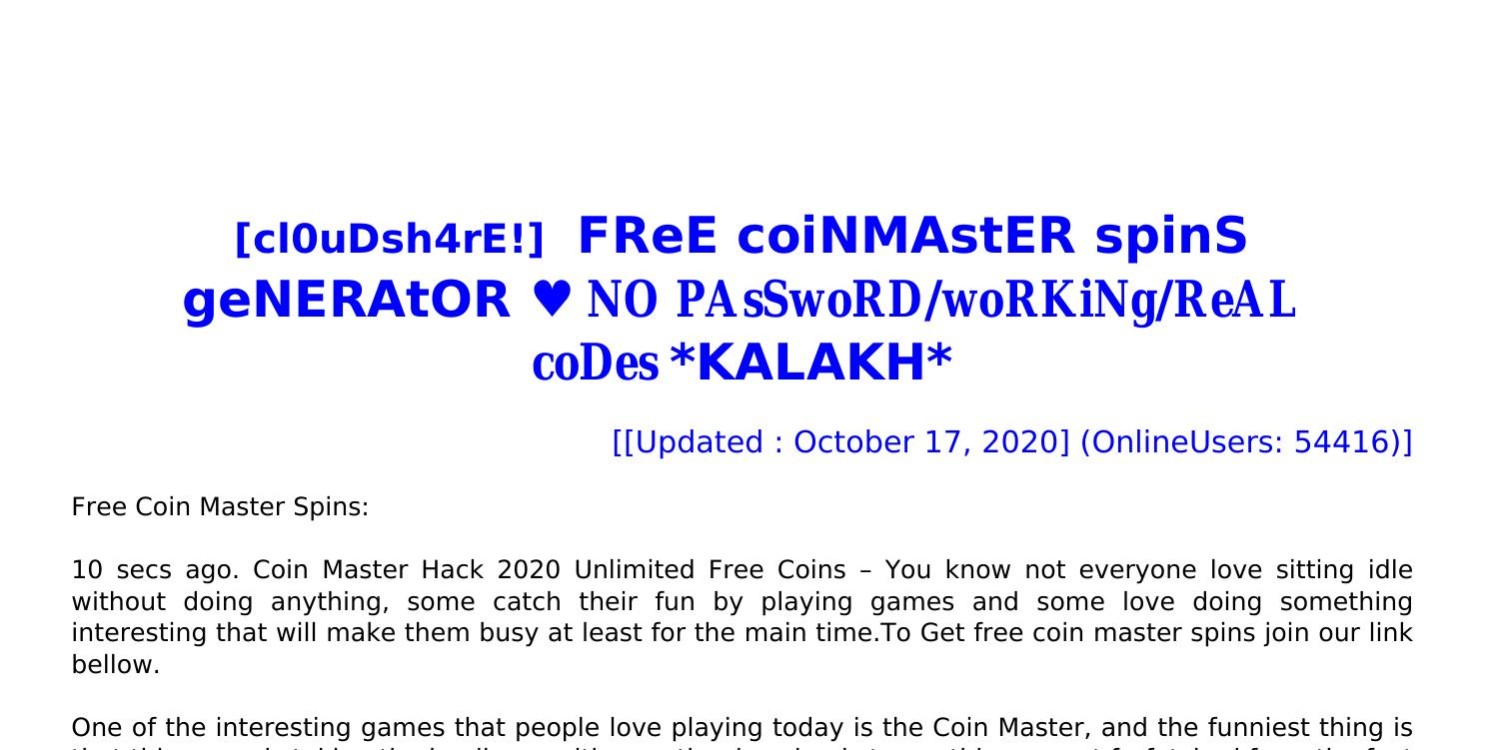 How to get lots of coins on coin master