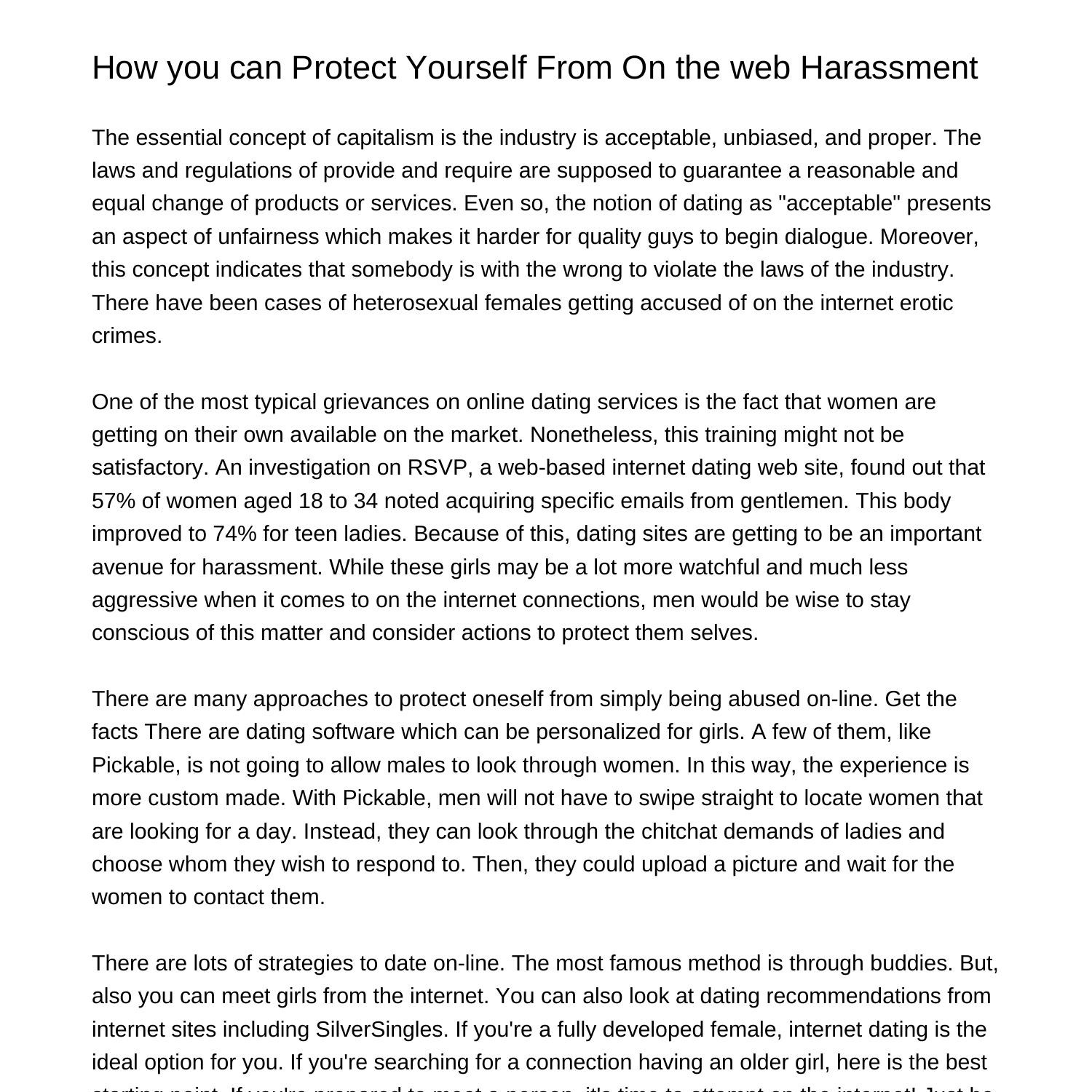 the-way-to-safeguard-oneself-from-online-harassmentxucpi-pdf-pdf-docdroid