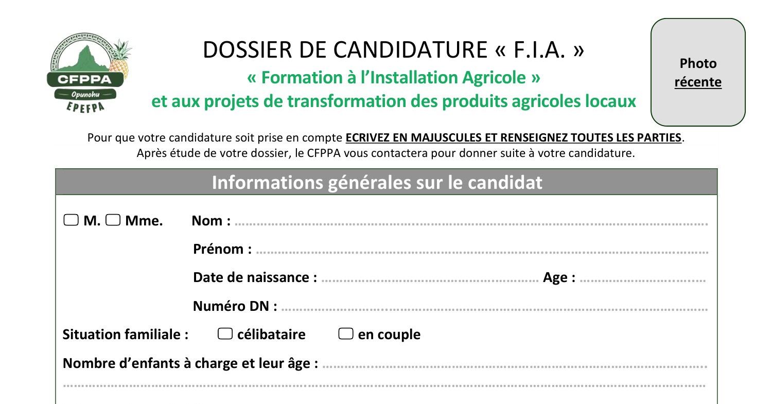 Dossier Candidature Fia 2023 2024pdf Docdroid 