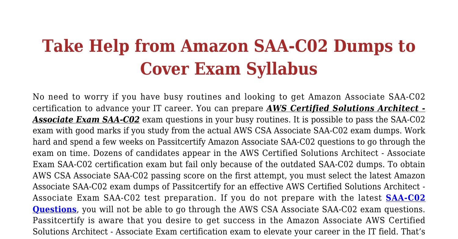 SAA-C02 Reliable Study Guide