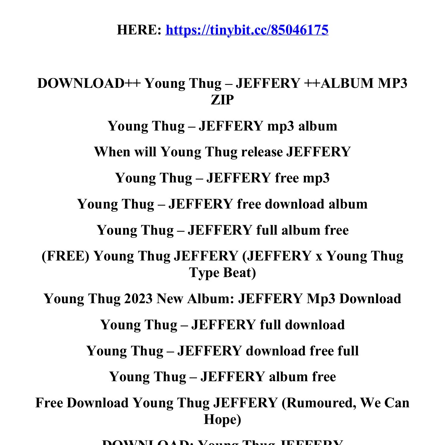Download_young_thug_jeffery_album_mp3_zip.Pdf | DocDroid