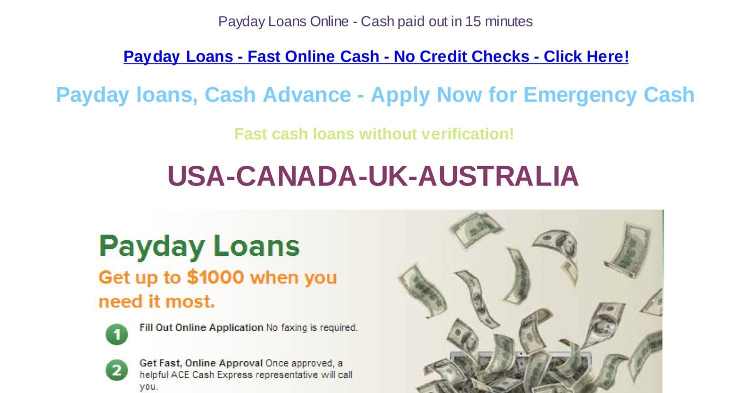 advance cash america login