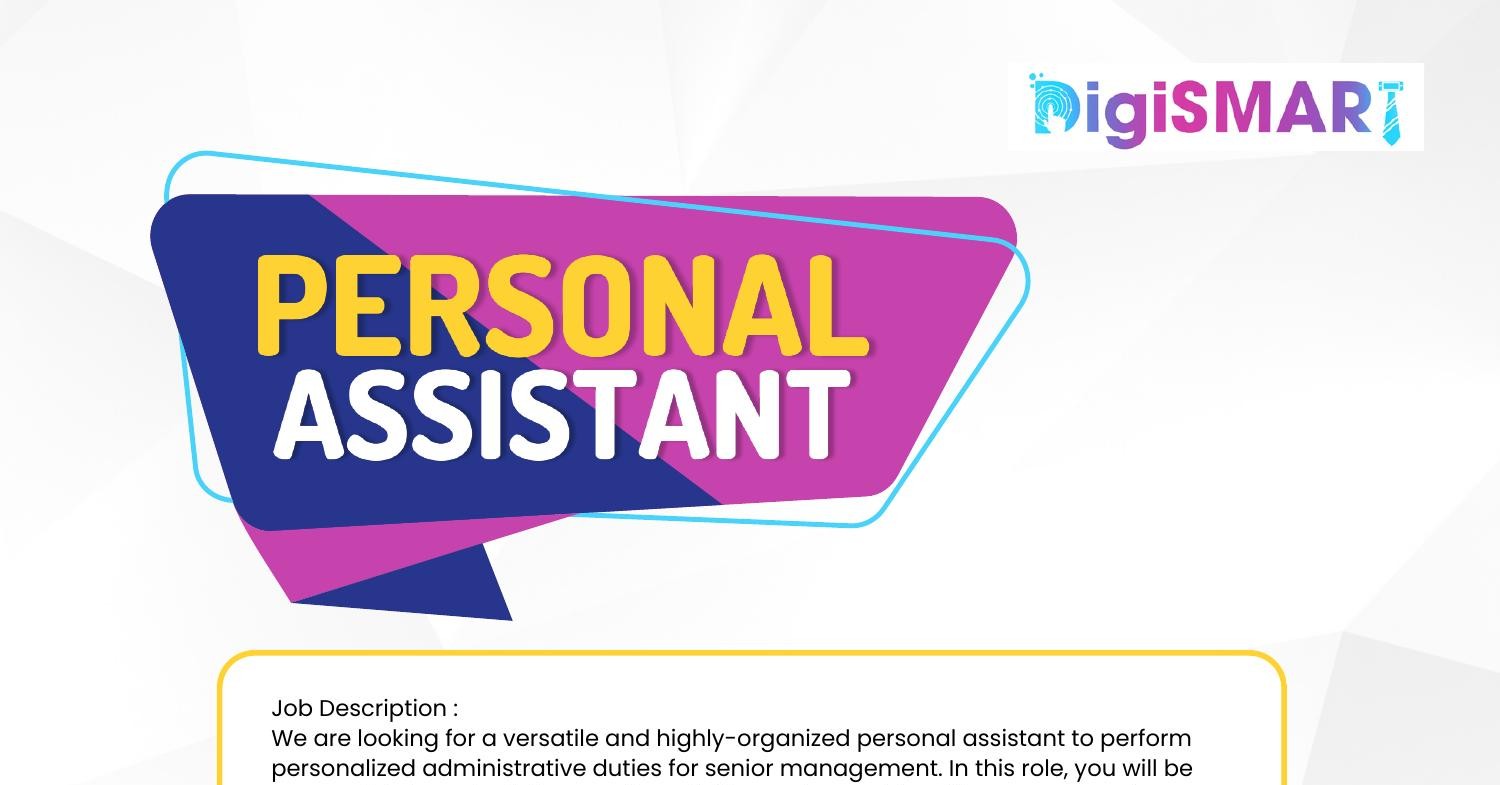 Personal Assistant Job Description pdf DocDroid