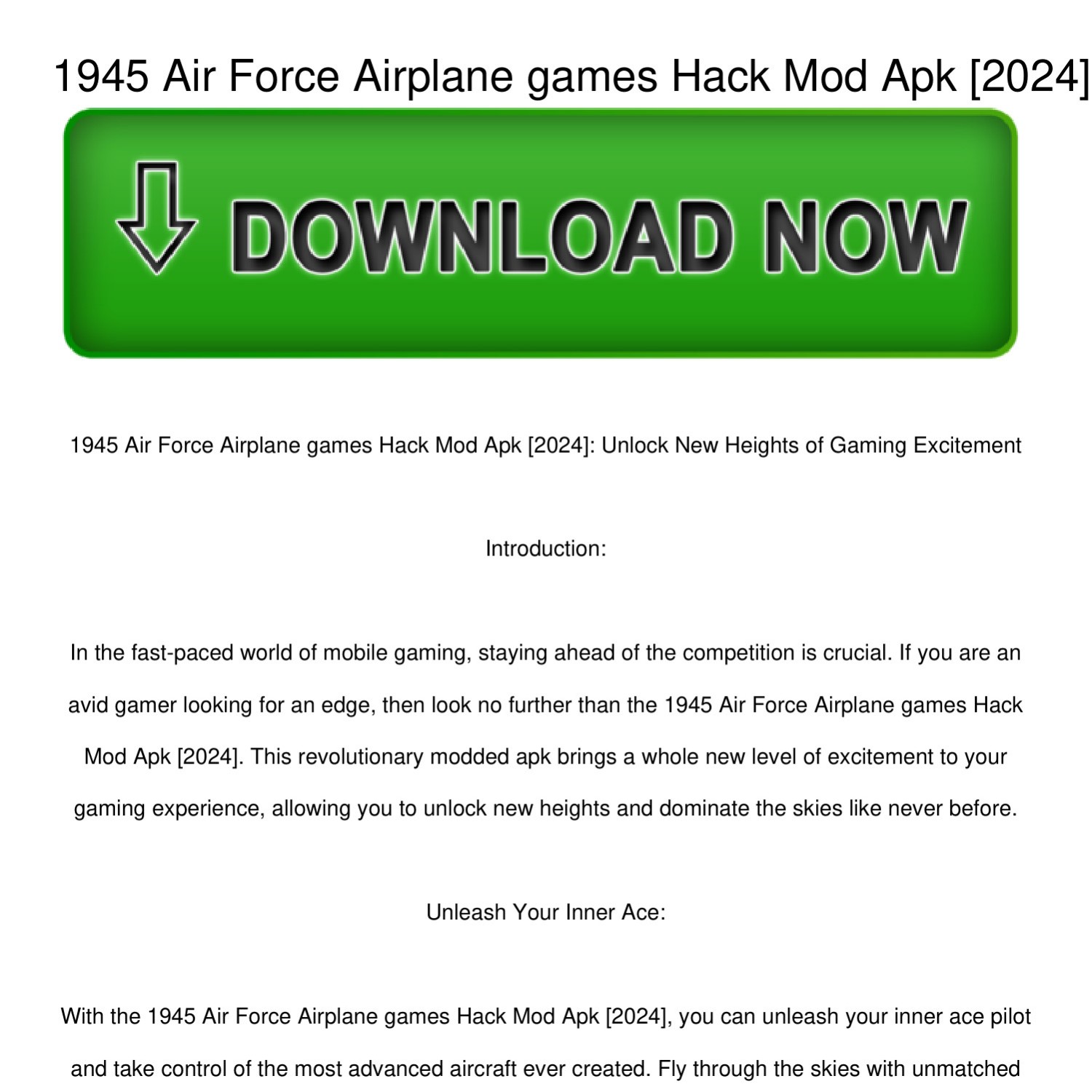 1945-Air-Force-Airplane-games-Hack-Mod-Apk-[2024].pdf | DocDroid