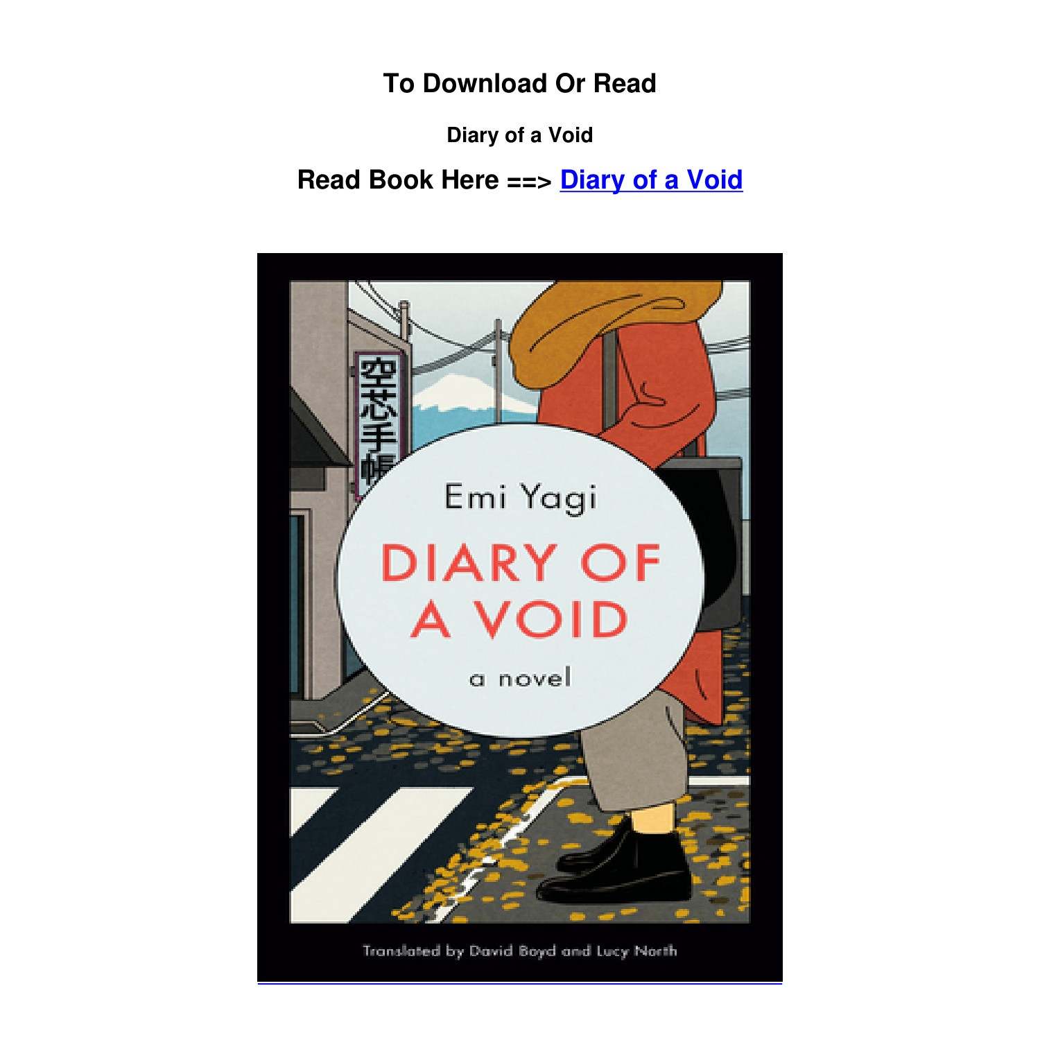 diary of a void epub