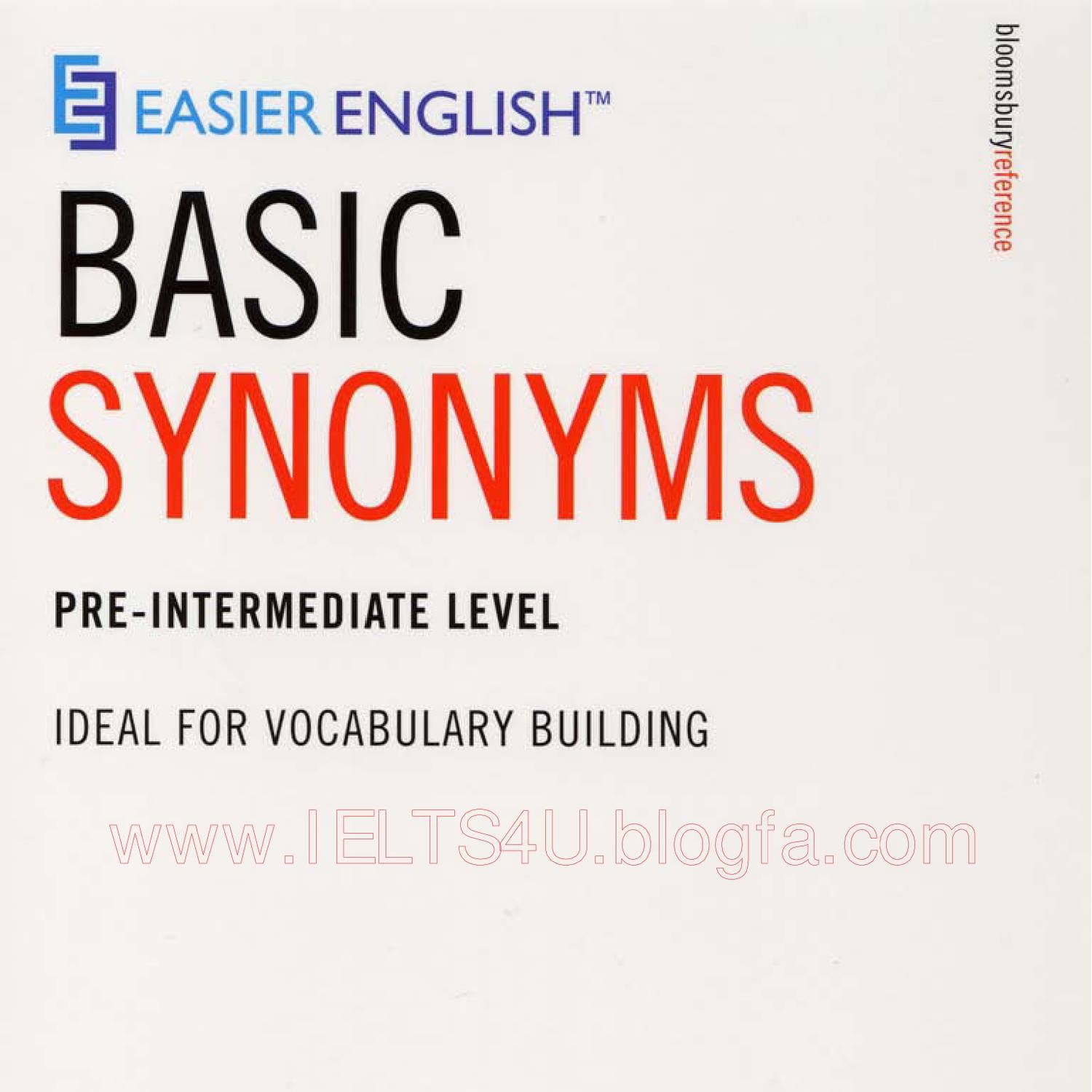 Easier Synonyms In English