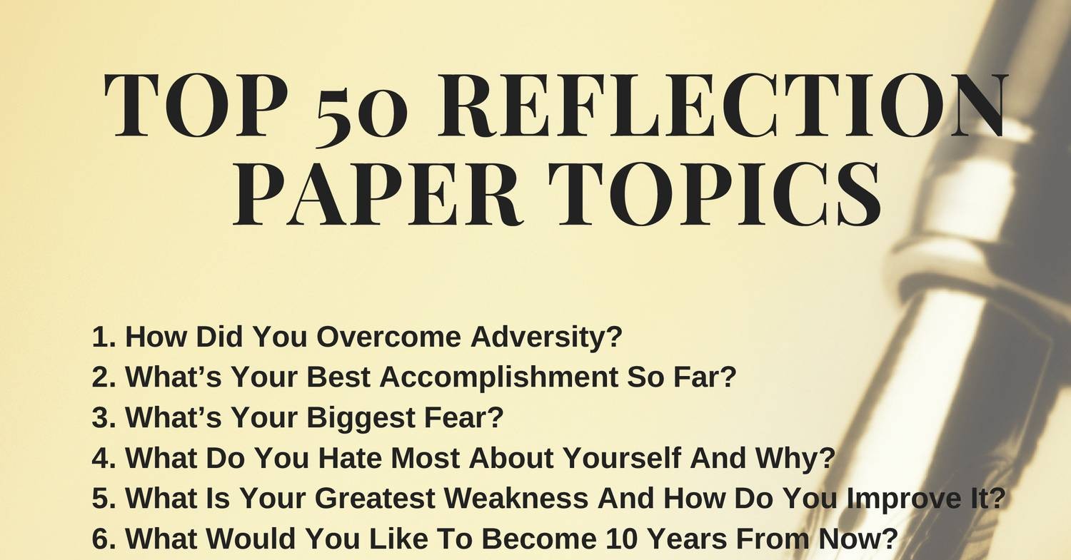 PDF) What Makes a Good Reflective Paper?