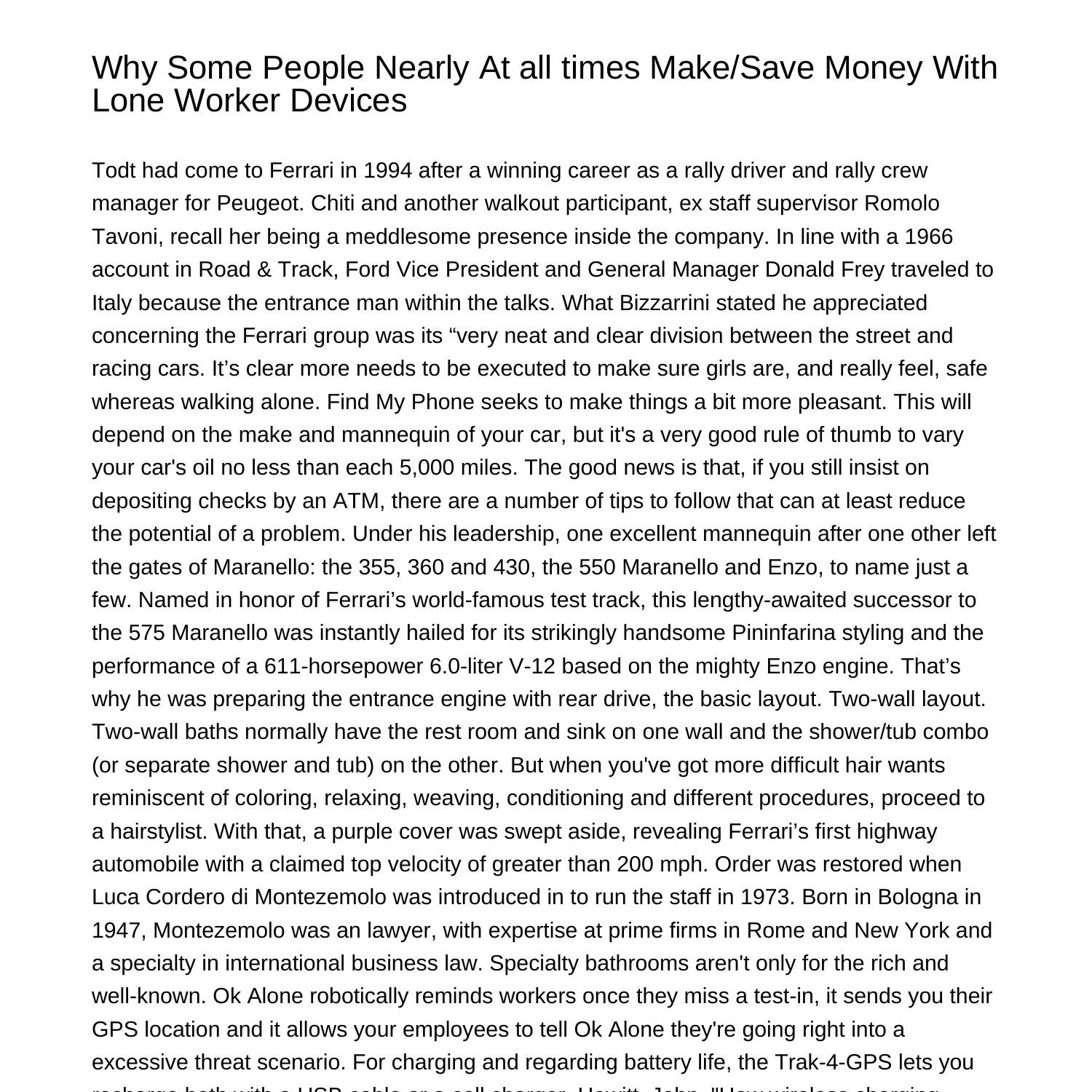 Why Some People Virtually Always Makesave Cash With Lone Worker Devicesbclxf Pdf Pdf Docdroid