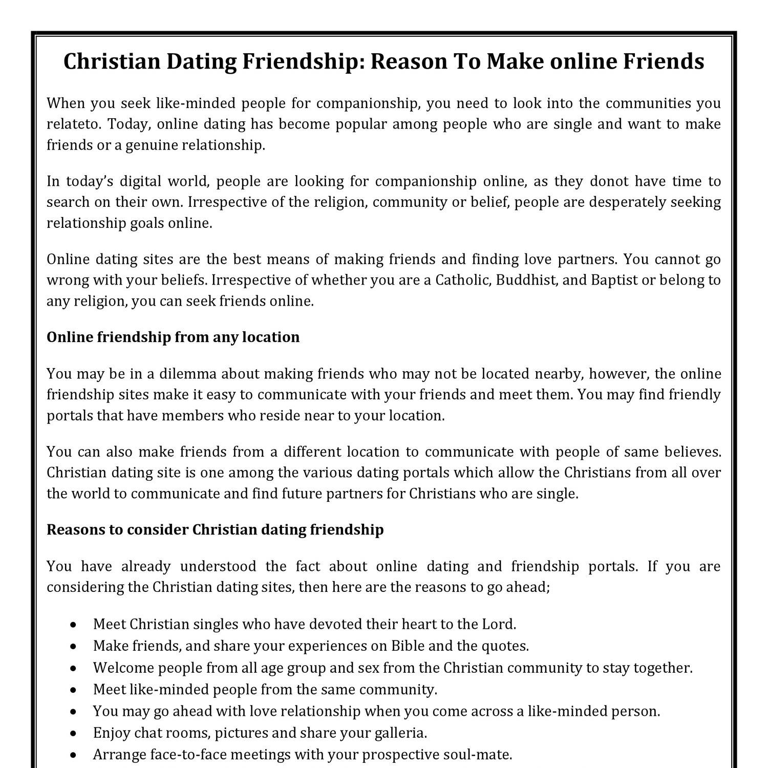 Independent fundamental baptist dating sites
