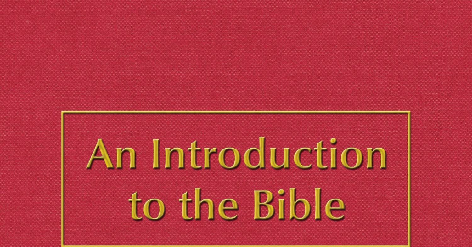 An Introduction to the Bible.pdf | DocDroid