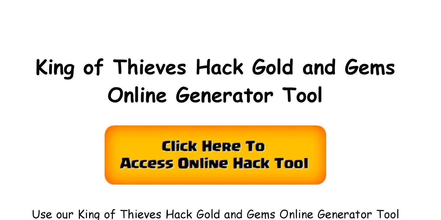 hacks for king of thieves