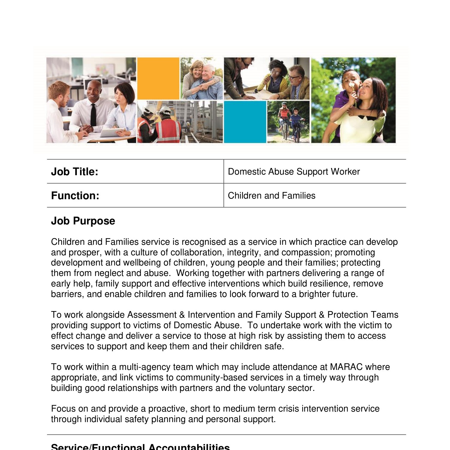 Domestic Abuse Support Worker Role Profile pdf DocDroid