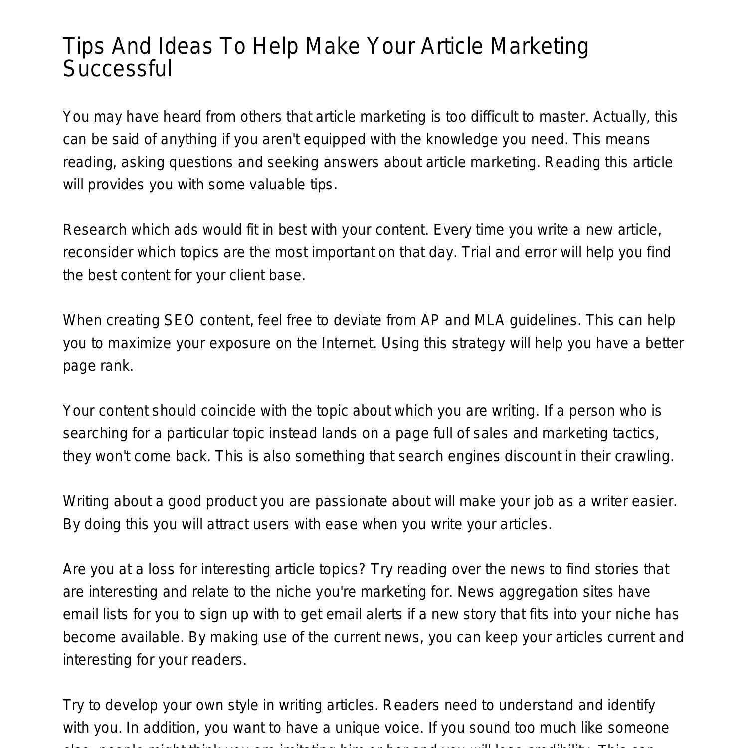 tips-and-ideas-to-help-make-your-article-marketing-successfulgkiex-pdf