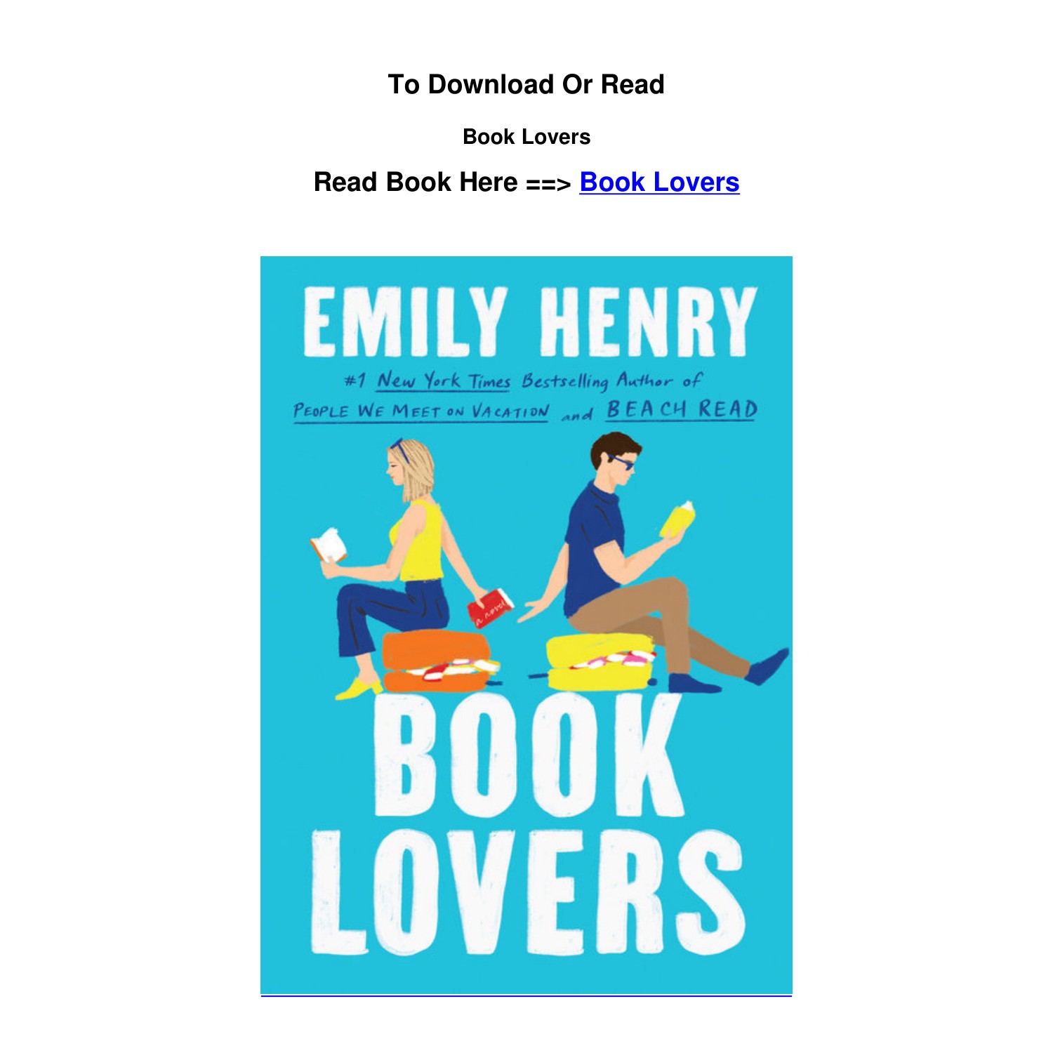 EPub Download Book Lovers BY Emily Henry.pdf DocDroid