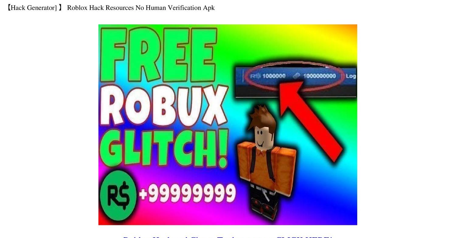 How To Hack Roblox Robux No Human Verification | Roblox ... - 