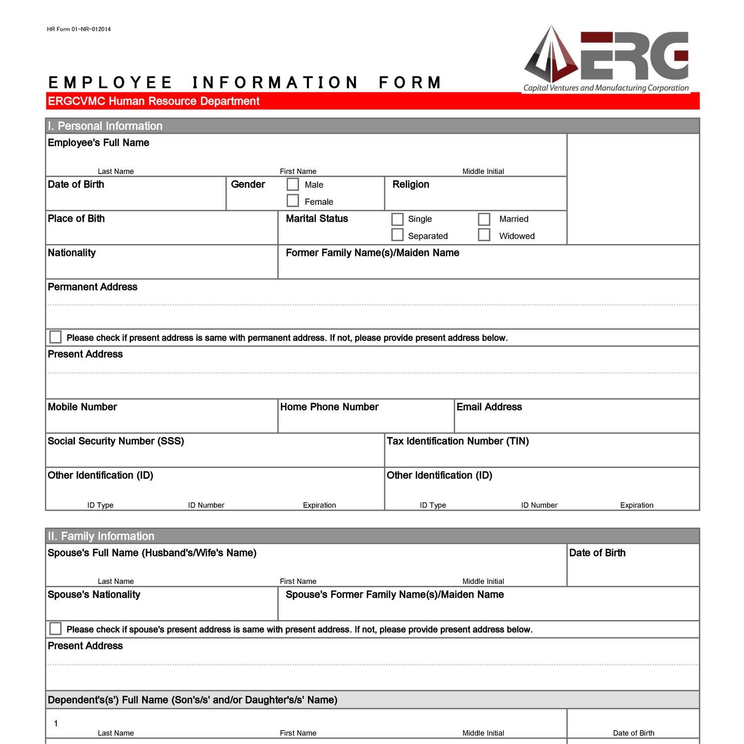 Employee Information Form.pdf | DocDroid