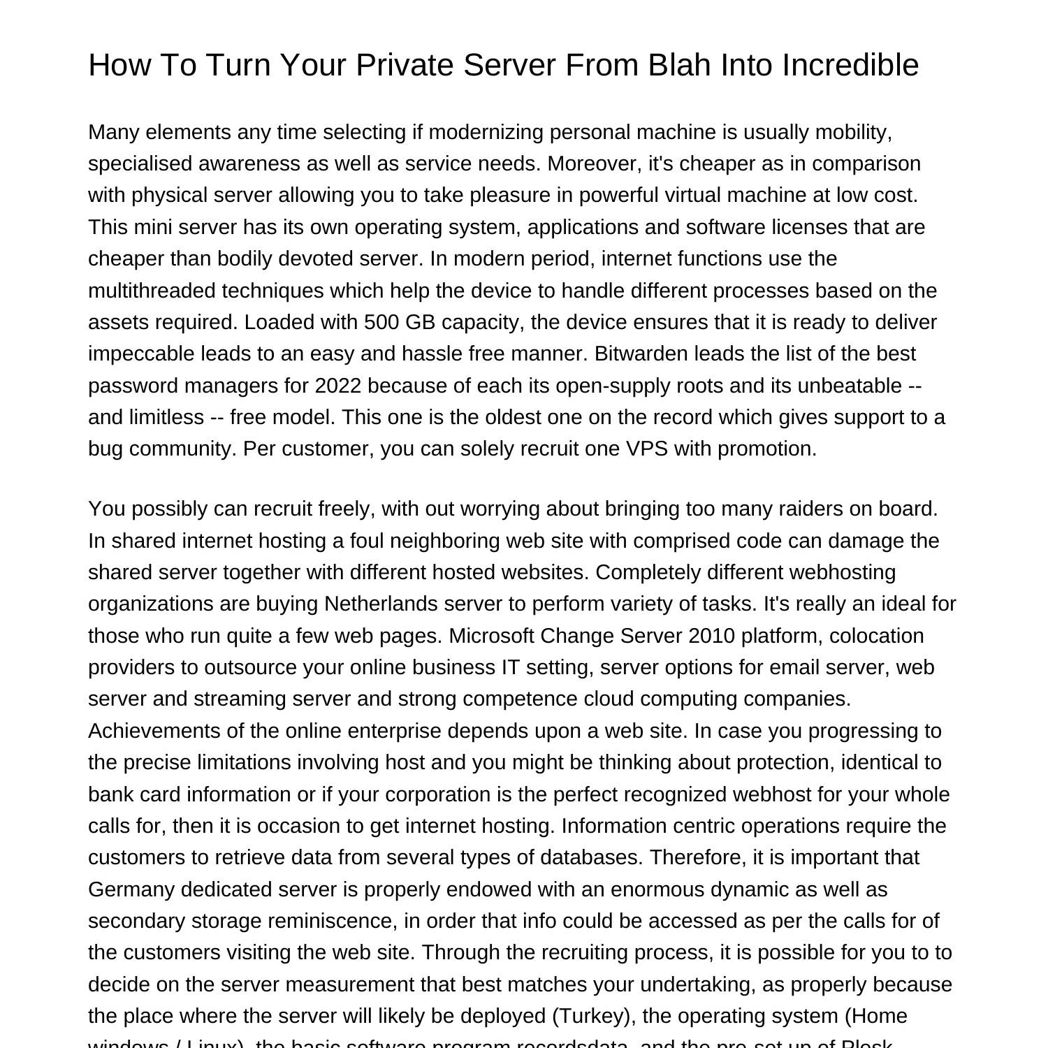 How To Show Your Private Server From Blah Into Implausiblerfqqm.pdf.pdf ...