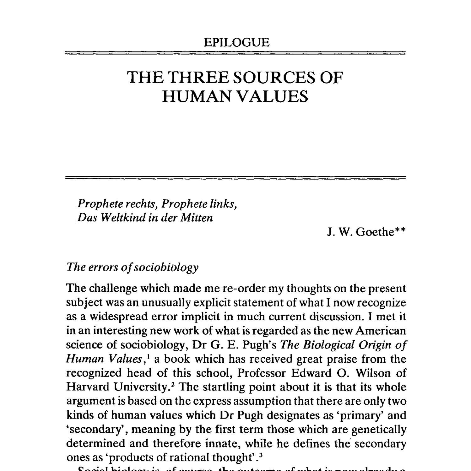 case study on human values pdf