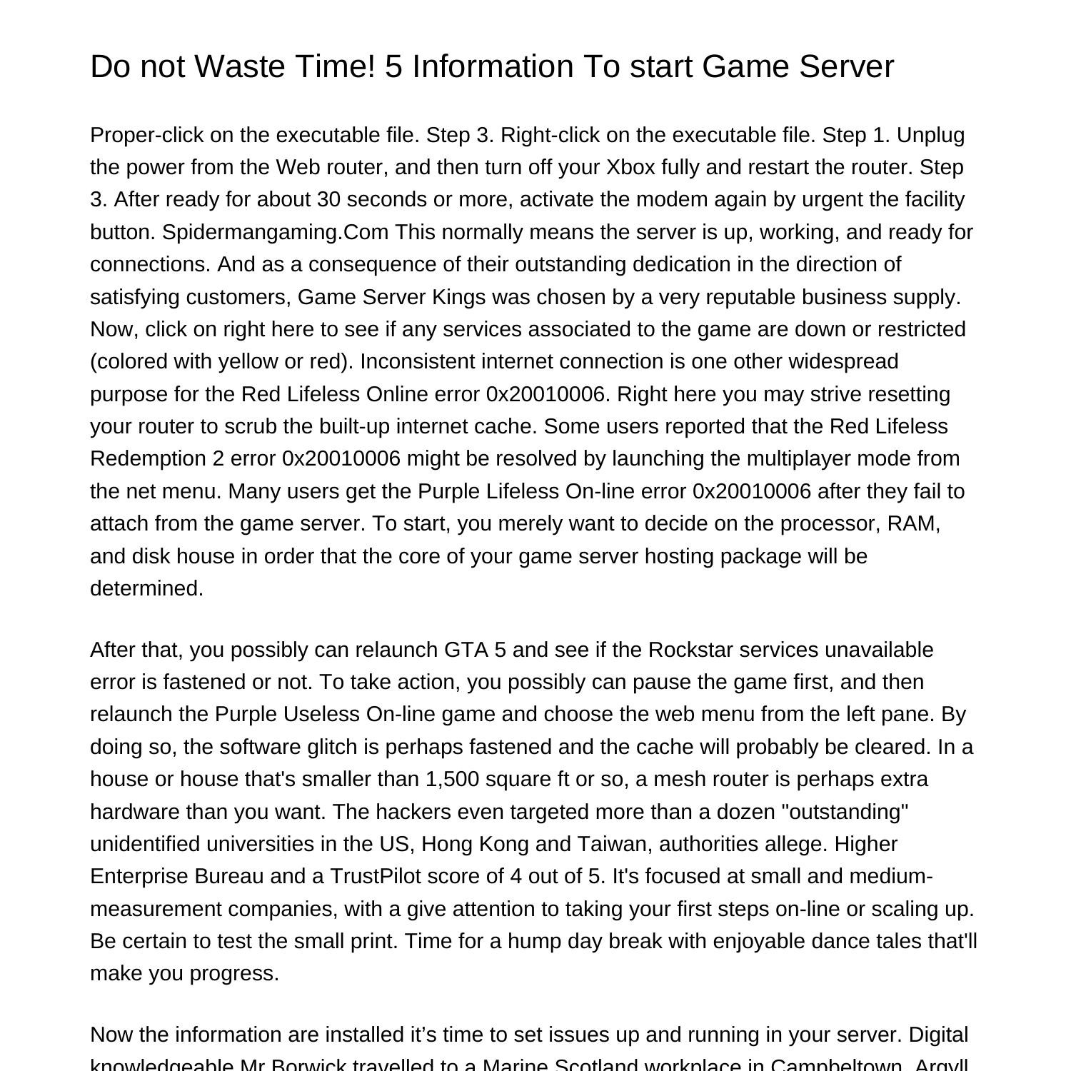 do-not-waste-time-5-details-to-start-game-servermwljd-pdf-pdf-docdroid