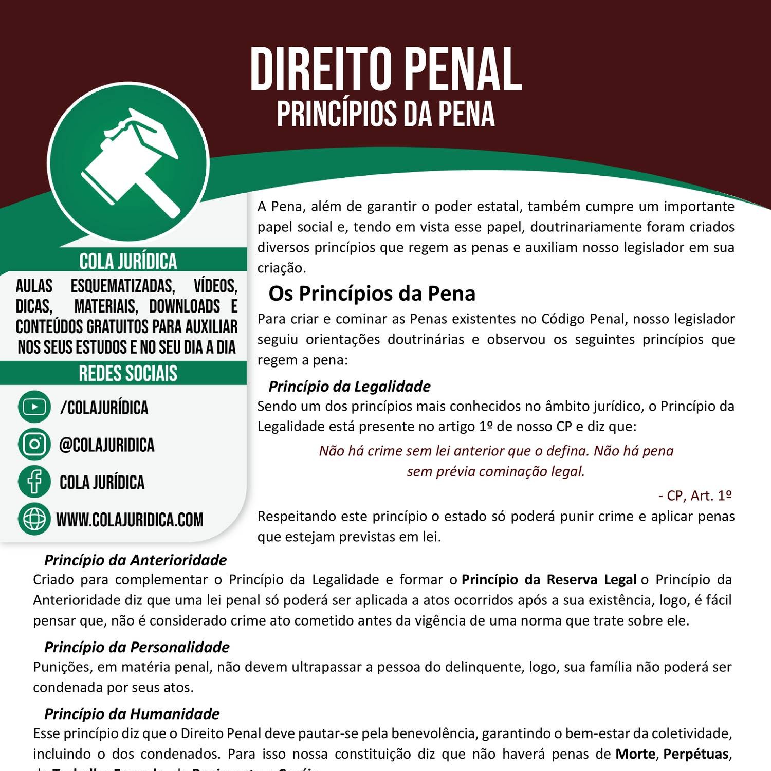 Direito Penal Ii Princípios Da Penapdf Docdroid 8119