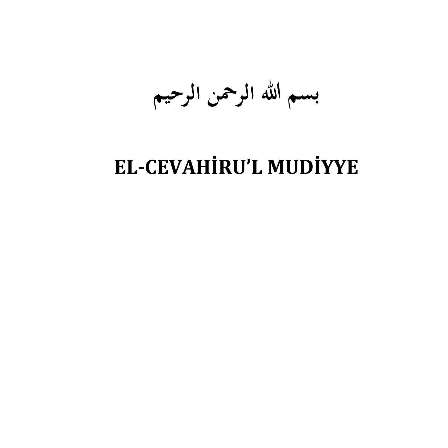 Muhammed Ibn AbdulVahhab-Tevhid Risaleleri 3-el-cevahirul_mudiyye.pdf ...