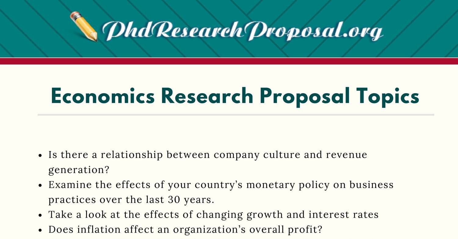 economic history research proposal