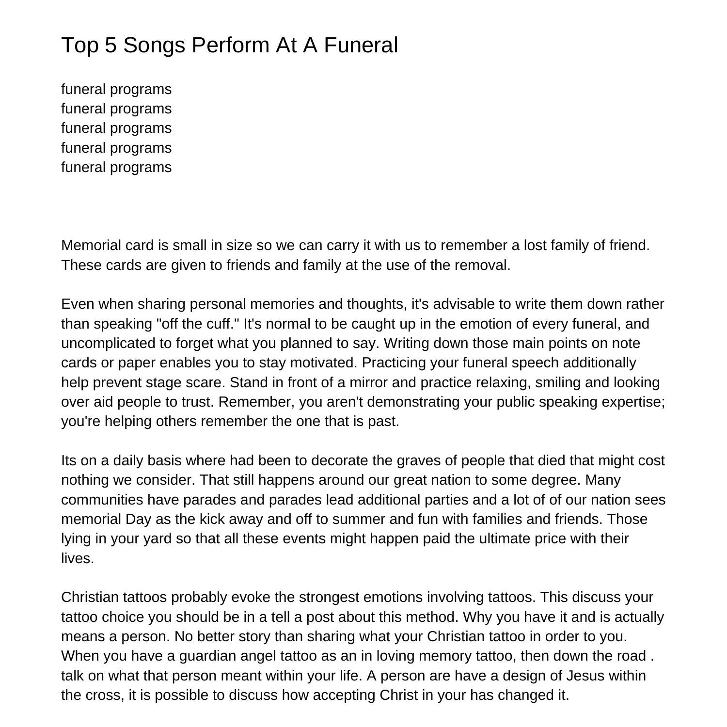 top-5-songs-perform-at-a-funeralglbrf-pdf-pdf-docdroid