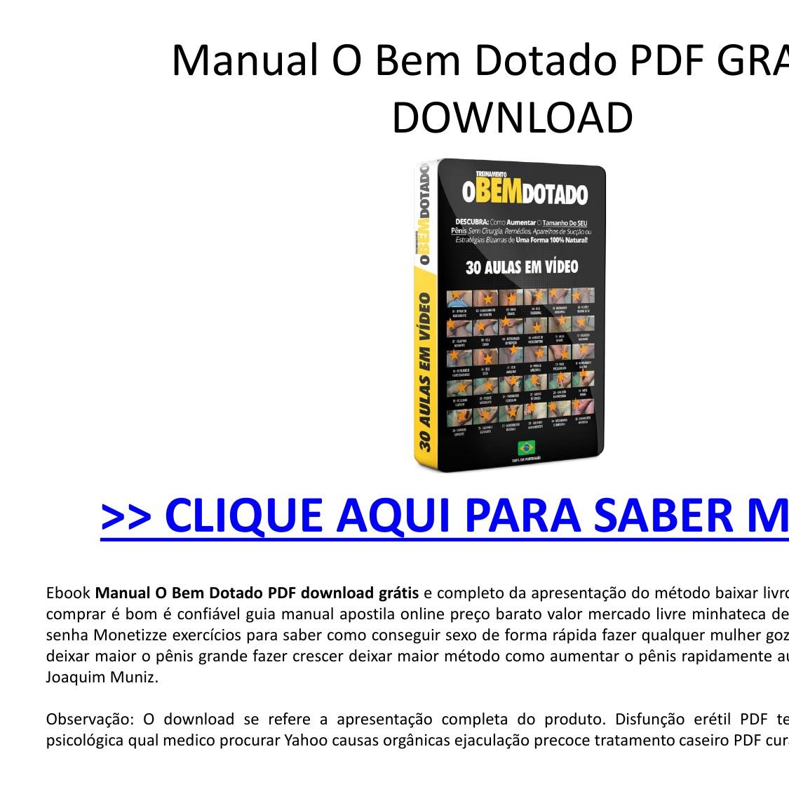 Manual O Bem Dotado PDF GRATIS DOWNLOAD.pptx | DocDroid