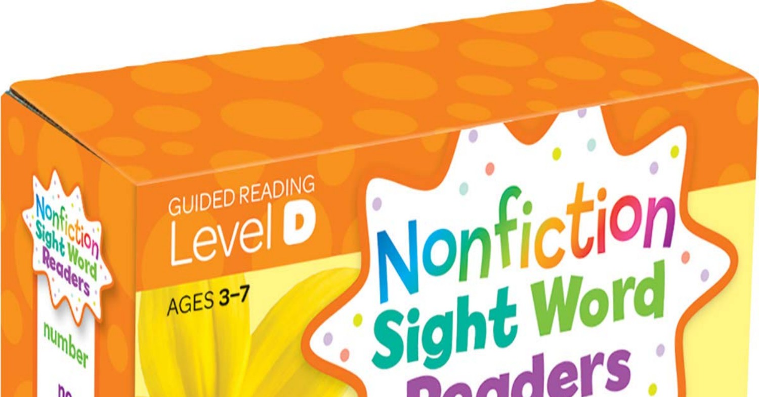 EBOOK Nonfiction Sight Word Readers Parent Pack Level D Teaches 25