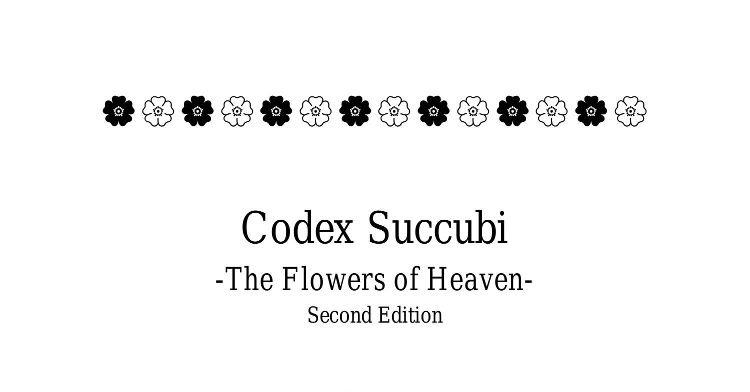 Codex Succubi Second Edition Final Pdf Docdroid