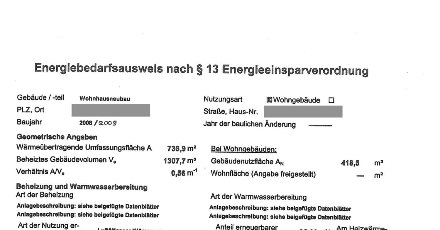 Energiebedarfsausweis Haus Pdf Docdroid