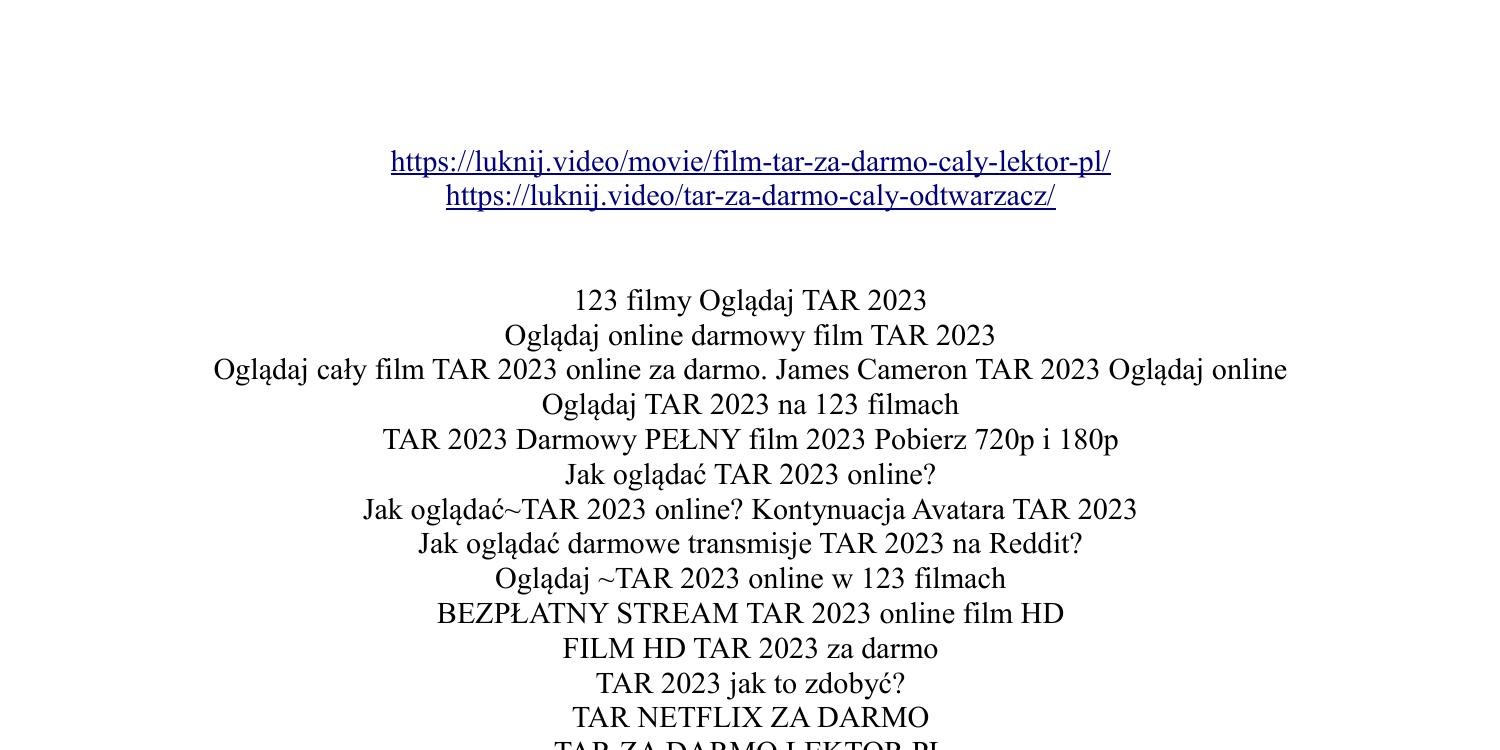 TAR ZA DARMO LEKTOR PL.pdf | DocDroid