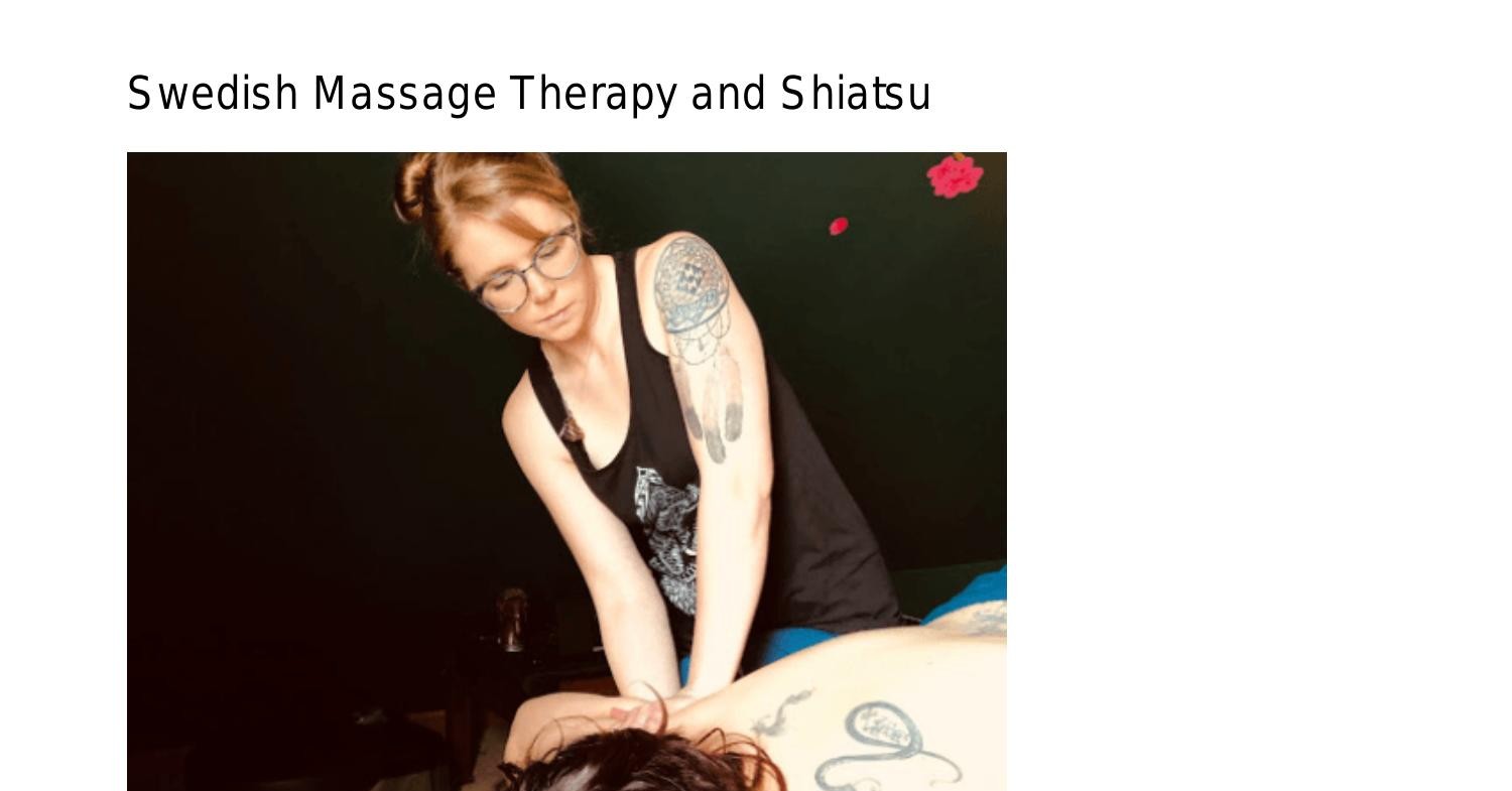 Swedish Massage Therapy And Shiatsudjwwh Pdf Pdf Docdroid