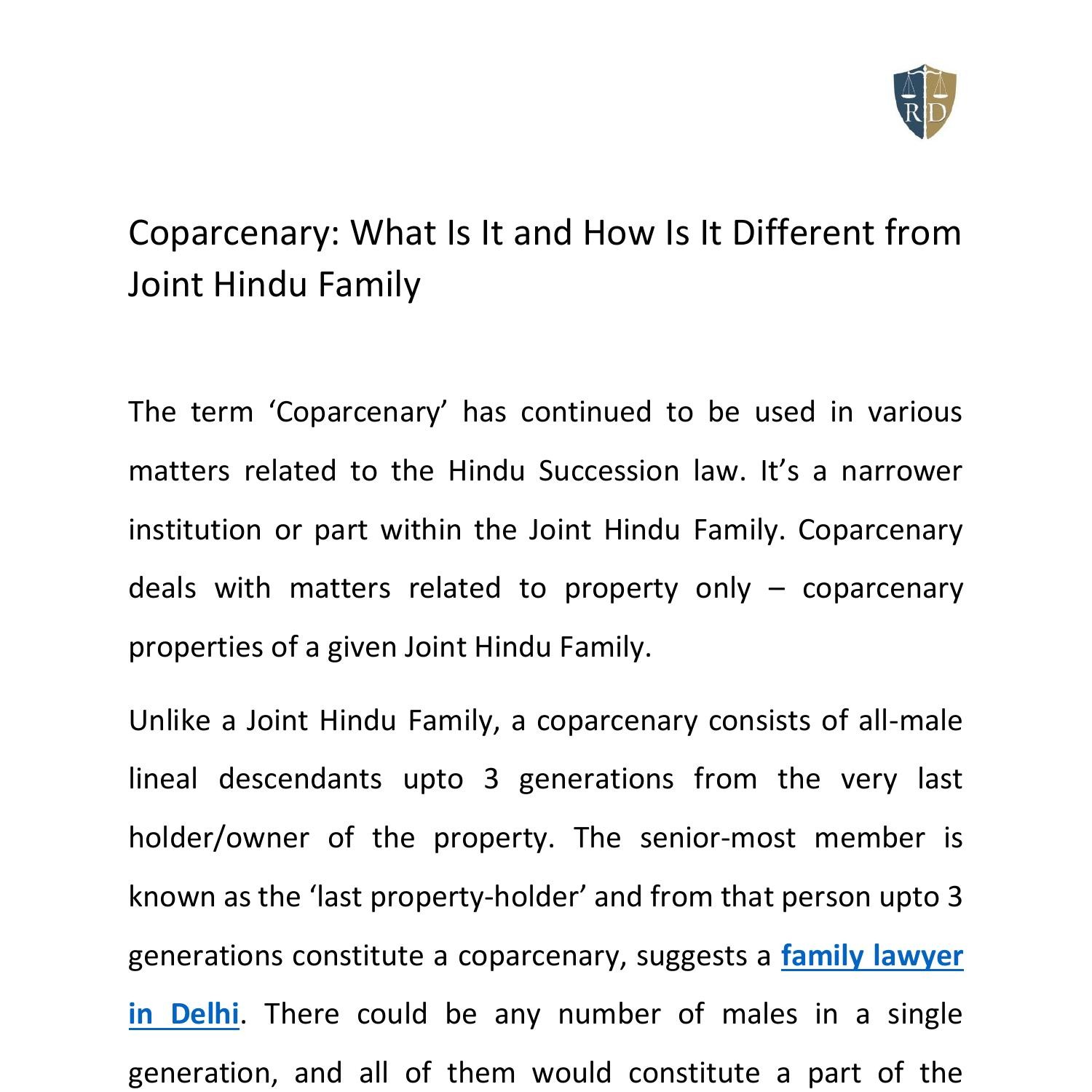 coparcenary-what-is-it-and-how-is-it-different-from-joint-hindu-family