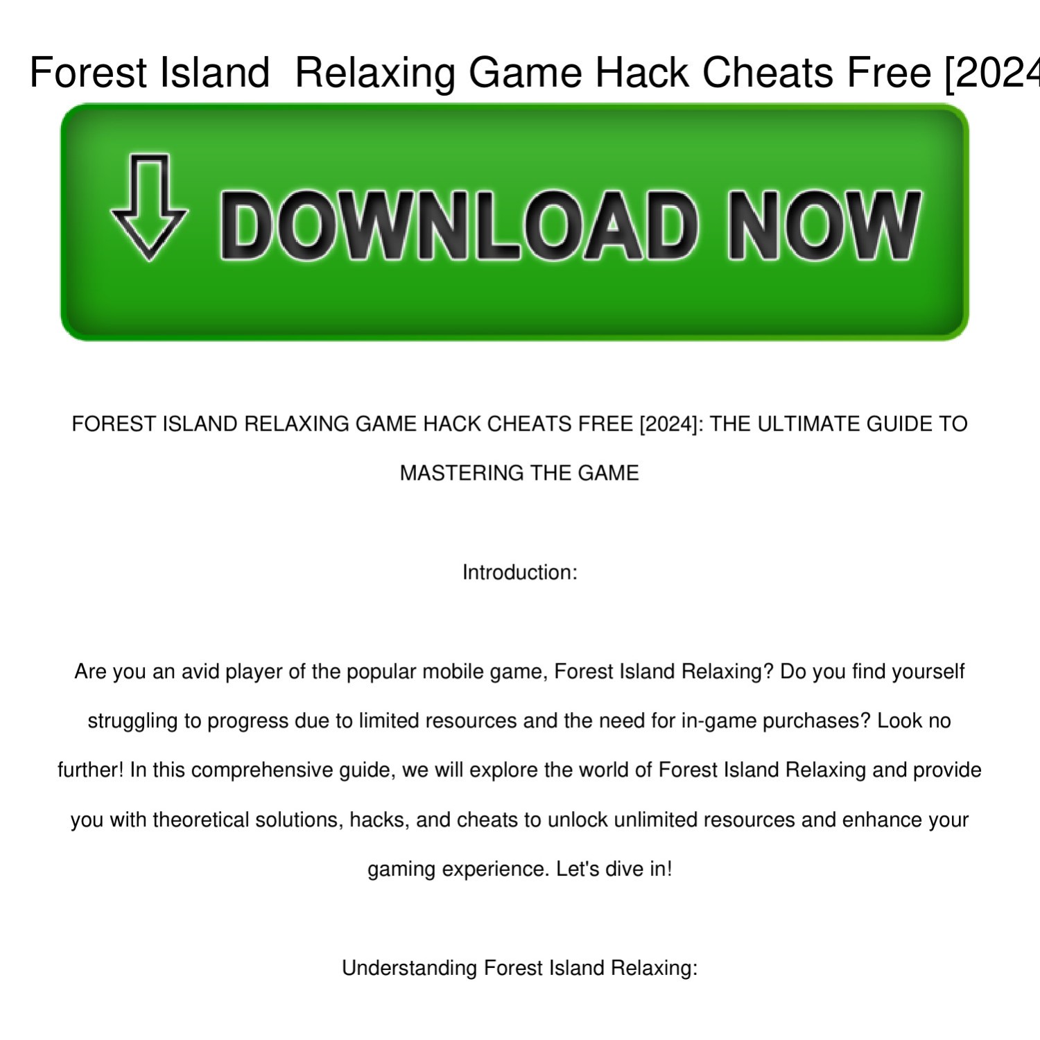 Forest-Island--Relaxing-Game-Hack-Cheats-Free-[2024].pdf | DocDroid