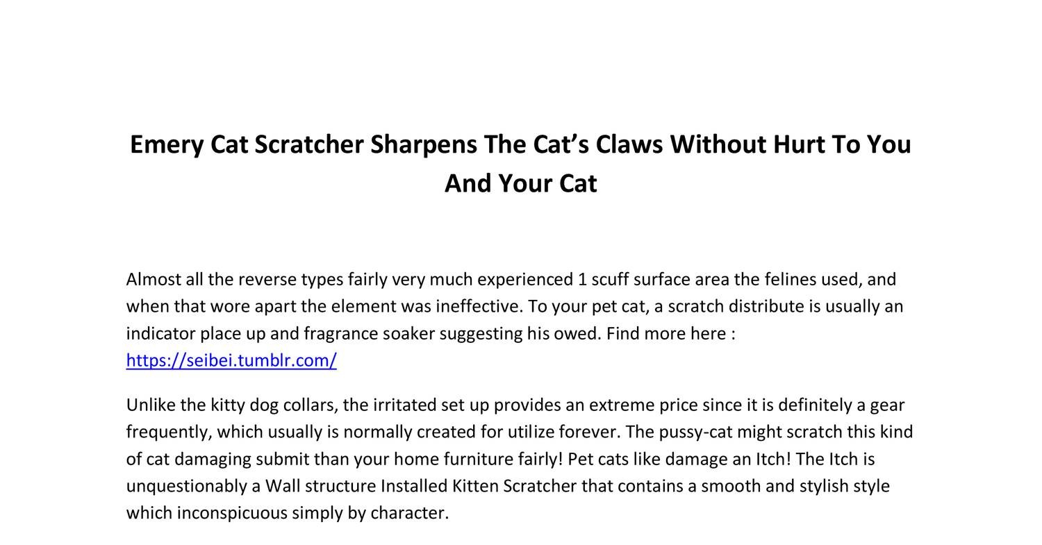 forever emery cat scratcher